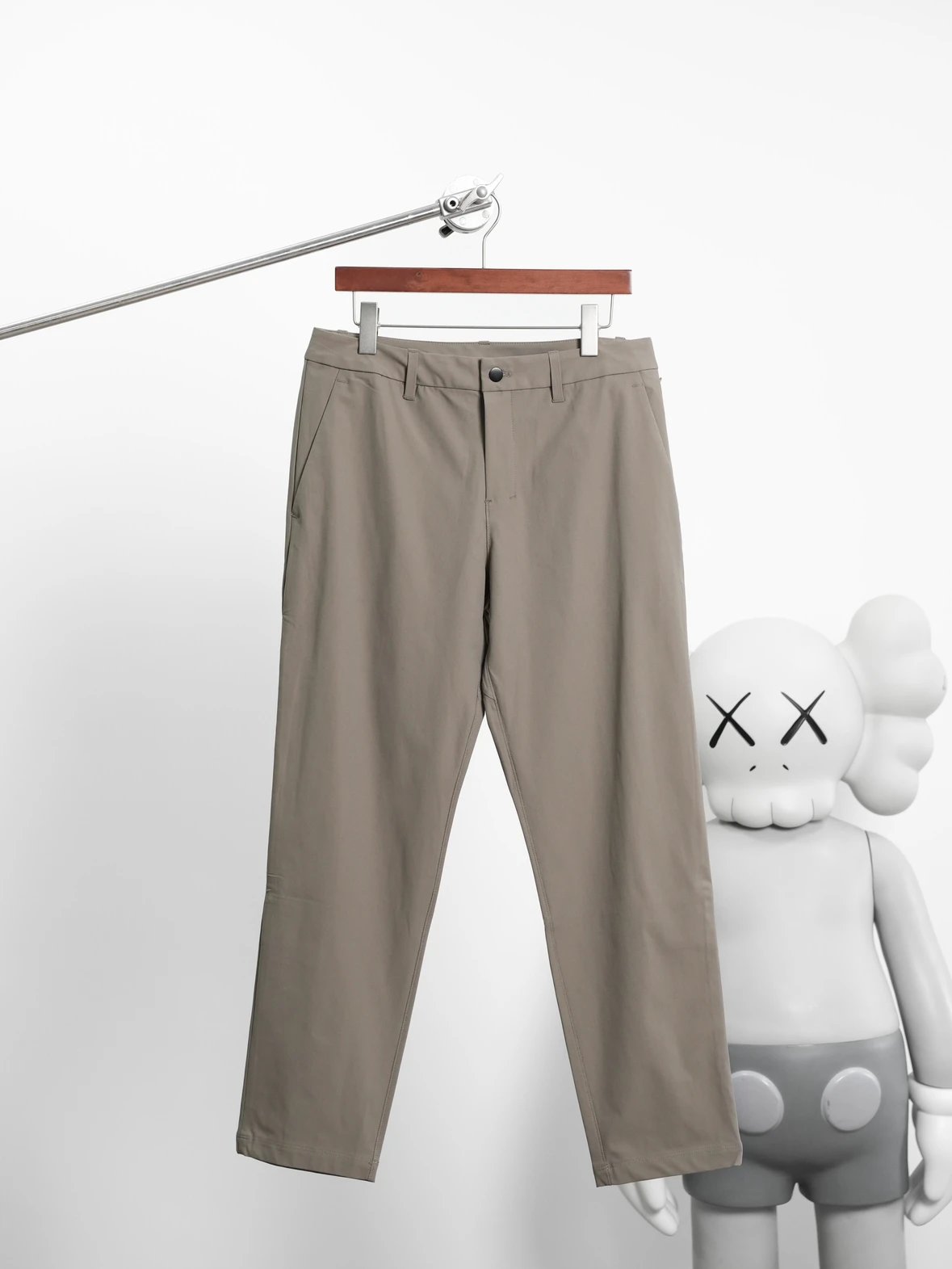 Item ID 8352 Lulu ABC Series solid color trousers - elastic waist casual pants - bl