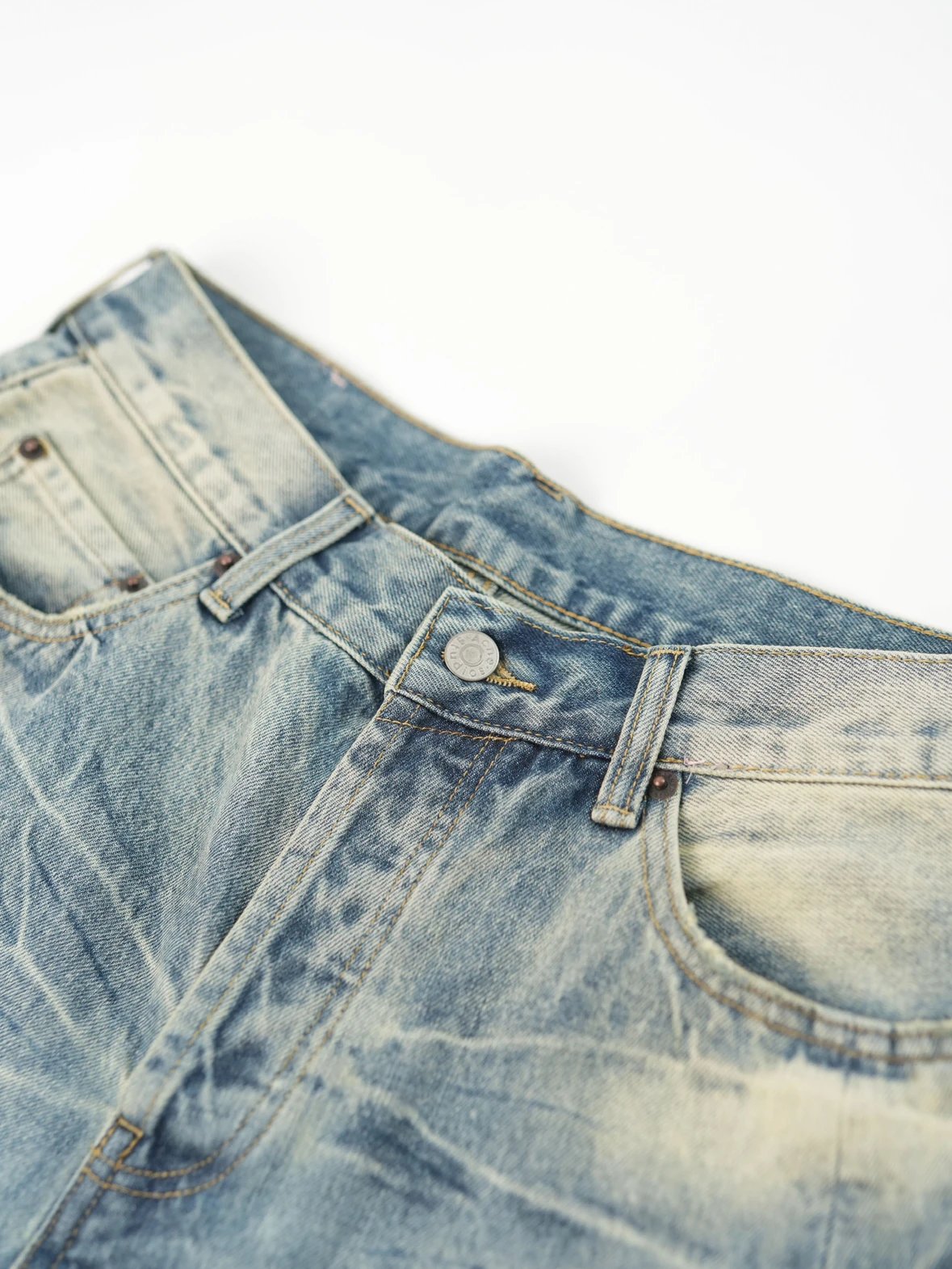 Item ID 8337 Acne Studios-FW252006m _Heavy duty Washed_ Loose Low Waist Wide Leg Cu