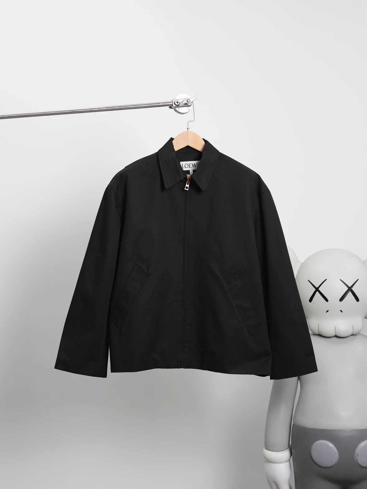 Item ID 8033 L0EWE-SS26-“ Imported leather ”“ Combed cotton twill ” Solid color