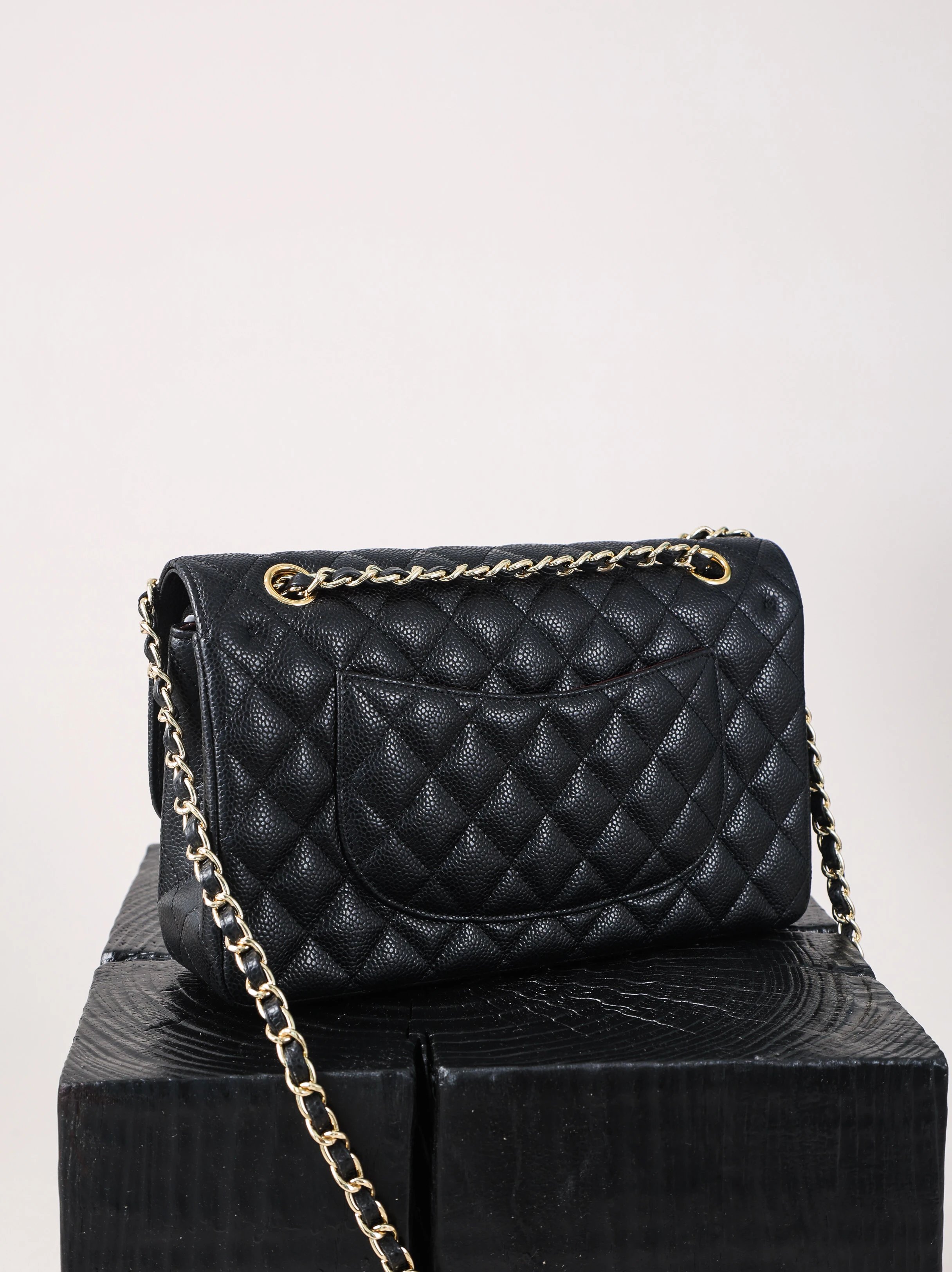 Item ID 8455 Chane1- Fragrant grandma -Classic-Flap-CF- medium size - Classic diamo