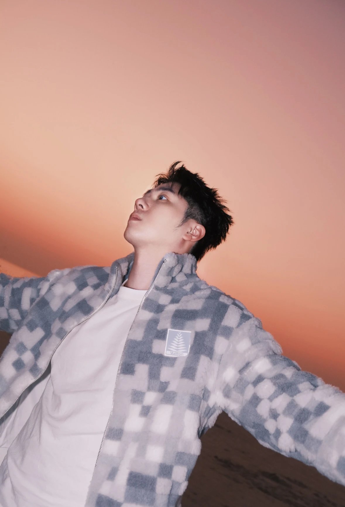 Item ID 8057 SKI Ski series “ Multi-color dyeing ”“ Exclusive counterpoint details