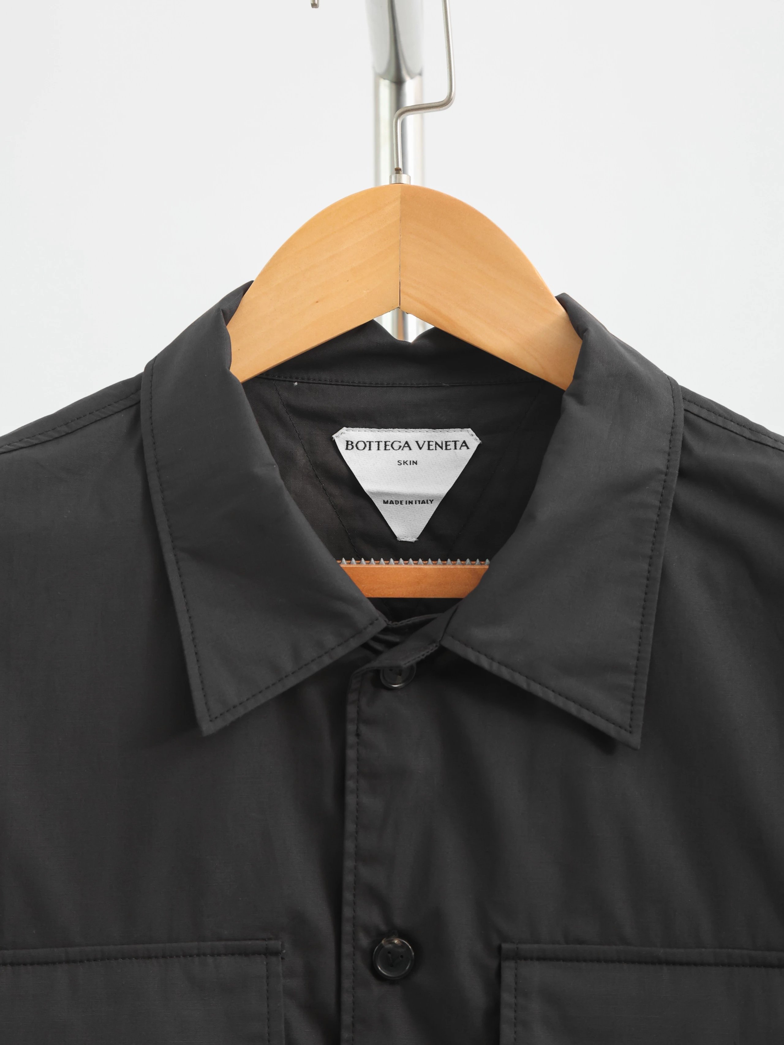 Item ID 8215 Botteg@-Veneta-BV-2022ss- Wool blend - workwear short sleeved shirt -