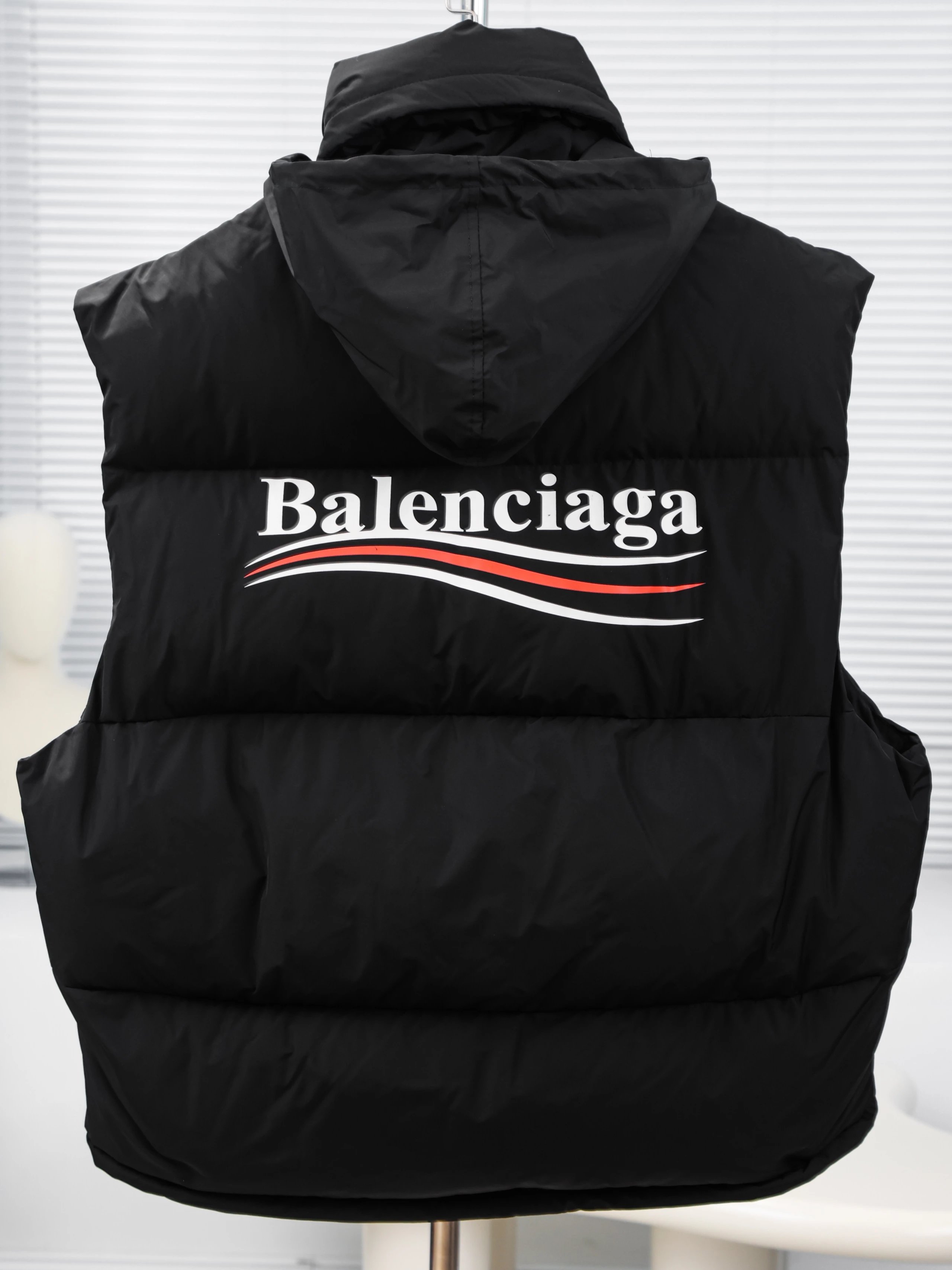 Item ID 8103 Balenci@ga- Paris - Cola Wave Series - Down Cotton Jacket - Vest - Dow