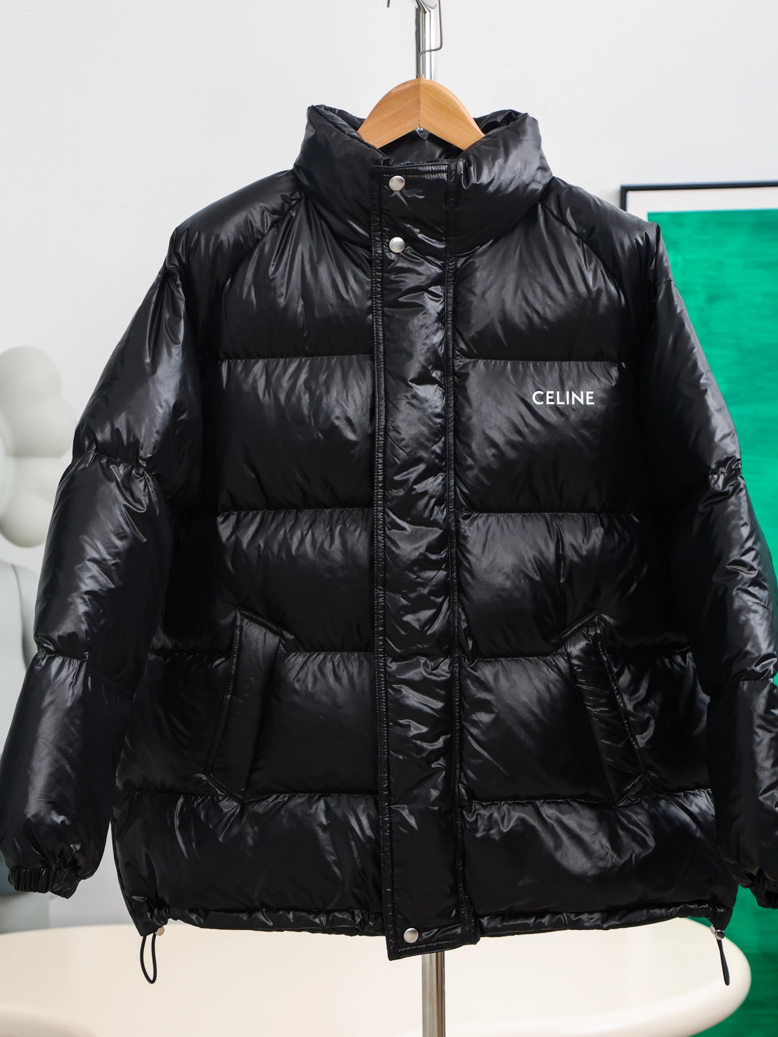 Item ID 8108 Ce1ine-2021ss-Classic - Breadcoat - Bright Down Jacket -90 Velvet - Sh