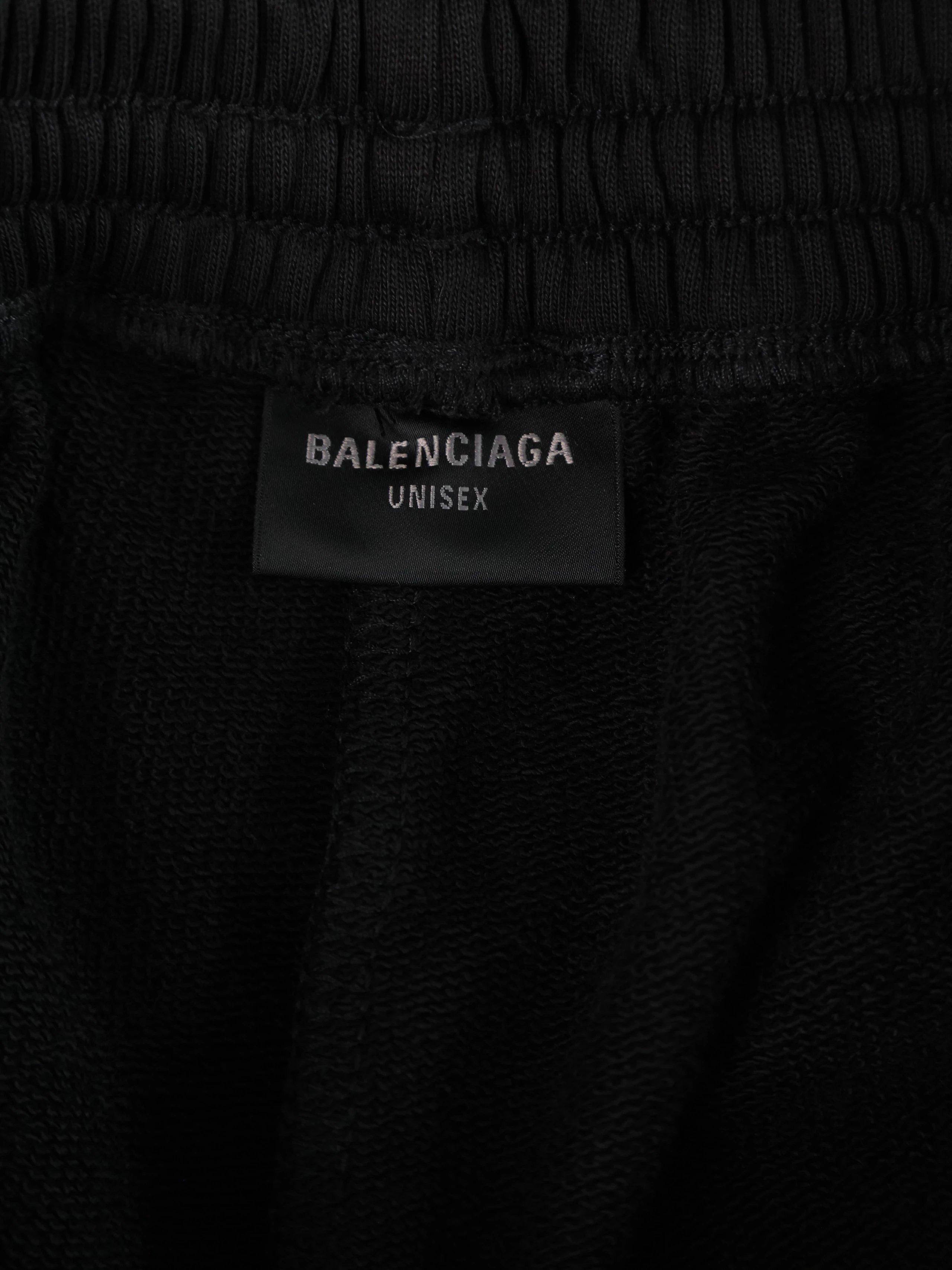 Item ID 8229 Balenci@ga- Paris-2024SS Reflective Letter Shorts - Basic Five Point C