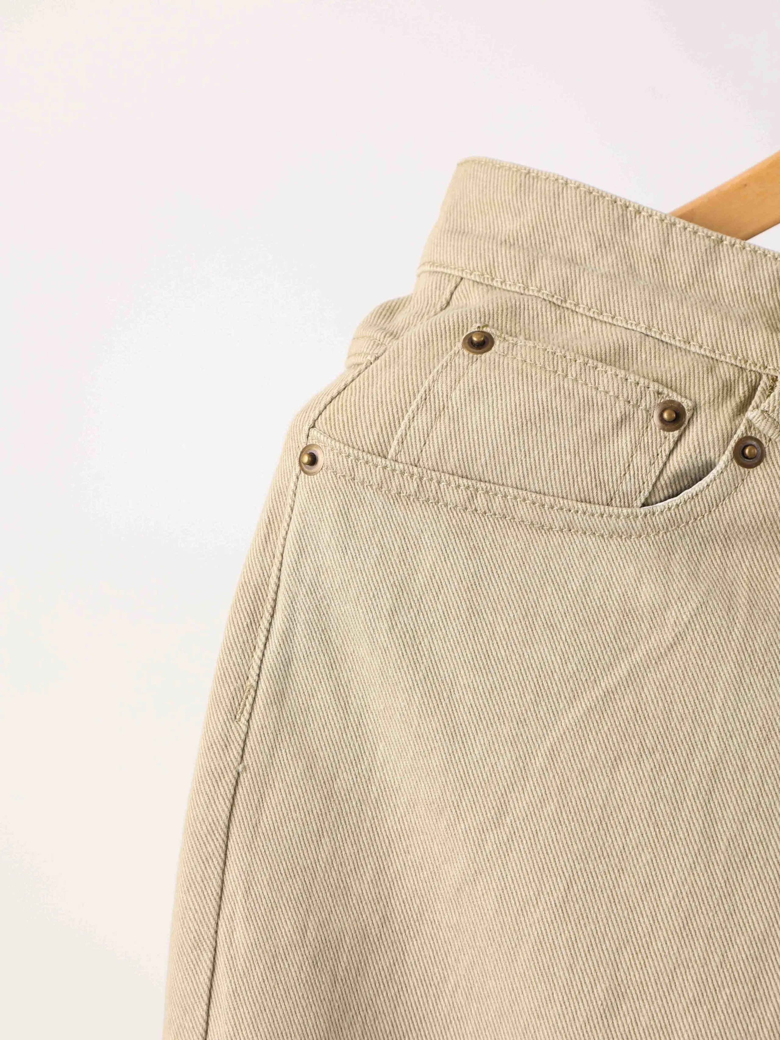 Item ID 8353 M1uM1u-Mumu-2023FW Classic Edition -14 oz Cotton Twill Jeans - Embroid