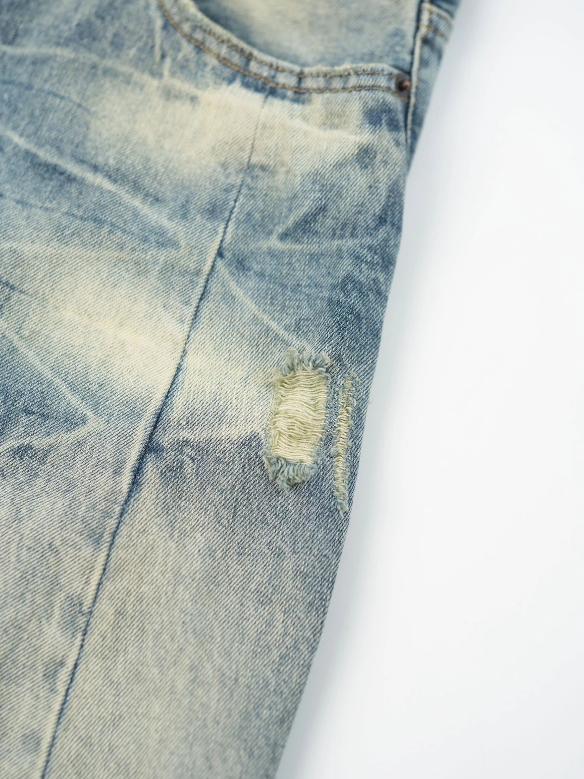 Item ID 8337 Acne Studios-FW252006m _Heavy duty Washed_ Loose Low Waist Wide Leg Cu