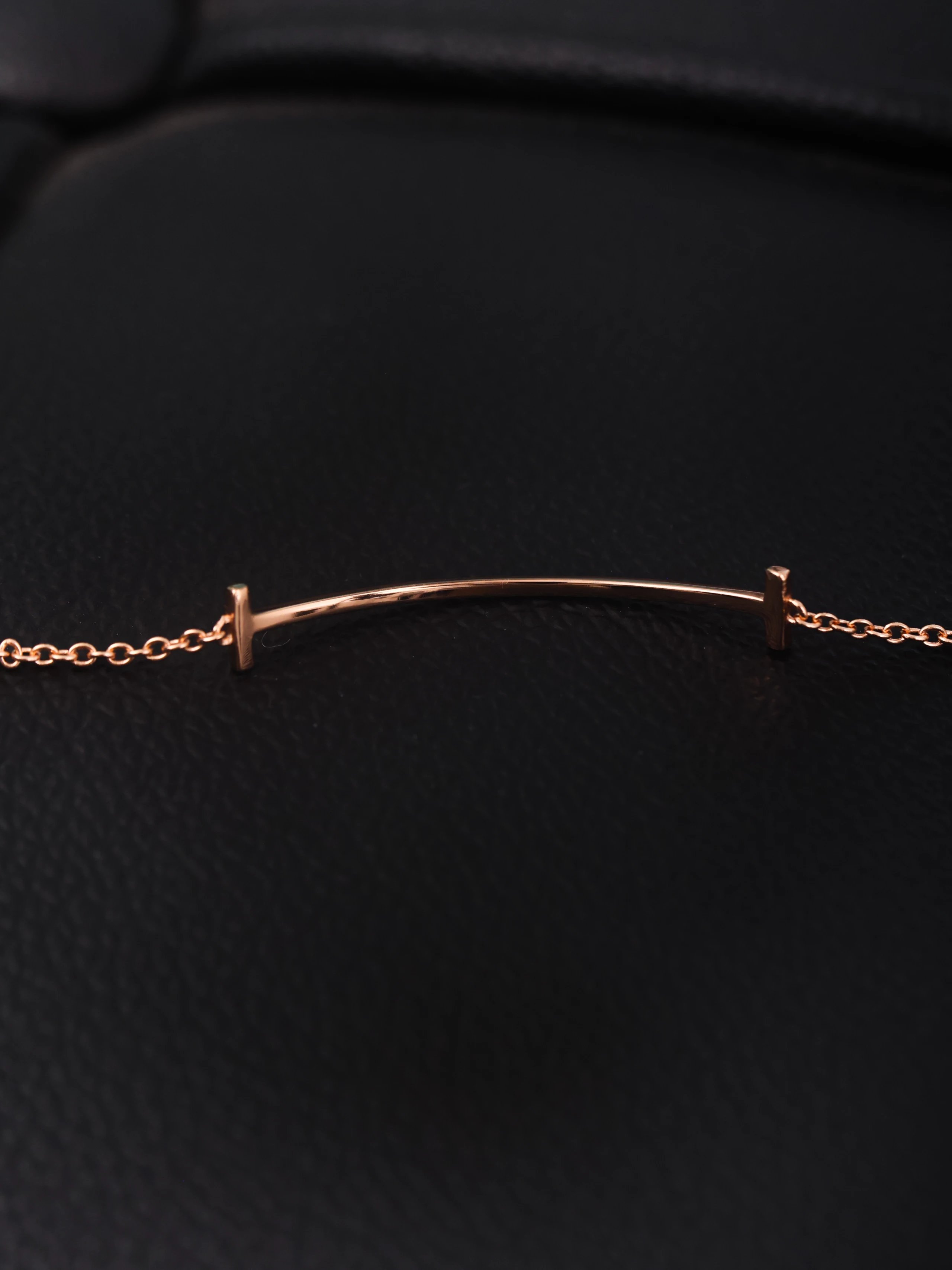 Item ID 8384 Tiff@ny- Tiffany - Classic -Smile smiley face bracelet （ plating 18K g