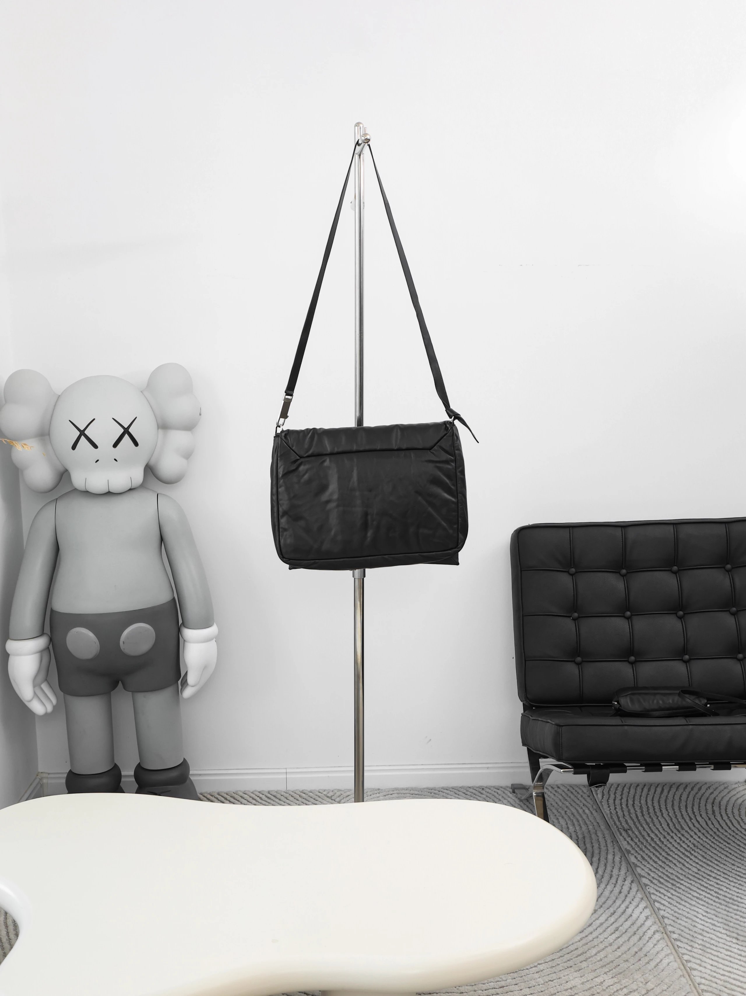 Item ID 8508 Rick owens Ro Cloud Bag - Sheepskin Material - Flip Shoulder Bag - Lar