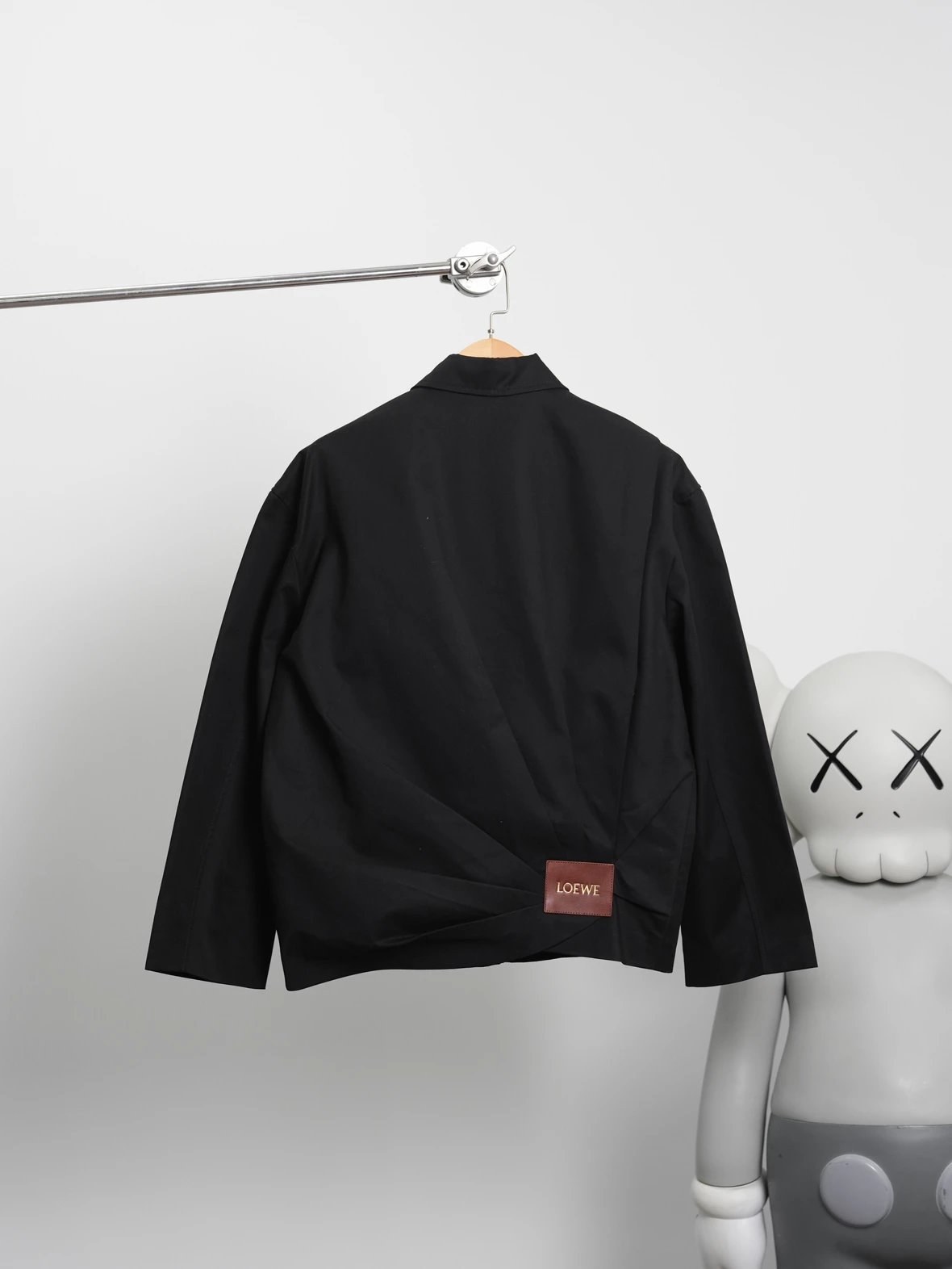 Item ID 8033 L0EWE-SS26-“ Imported leather ”“ Combed cotton twill ” Solid color