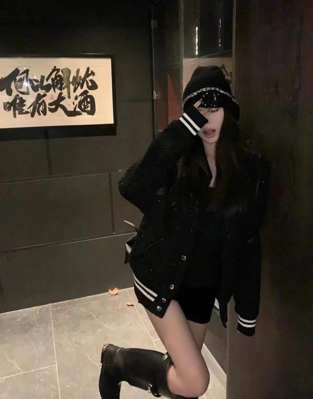 Item ID 8066 Yevs-Saint-Laurent-SLP-x-KITH- Yves Saint Laurent co-branded wool twee