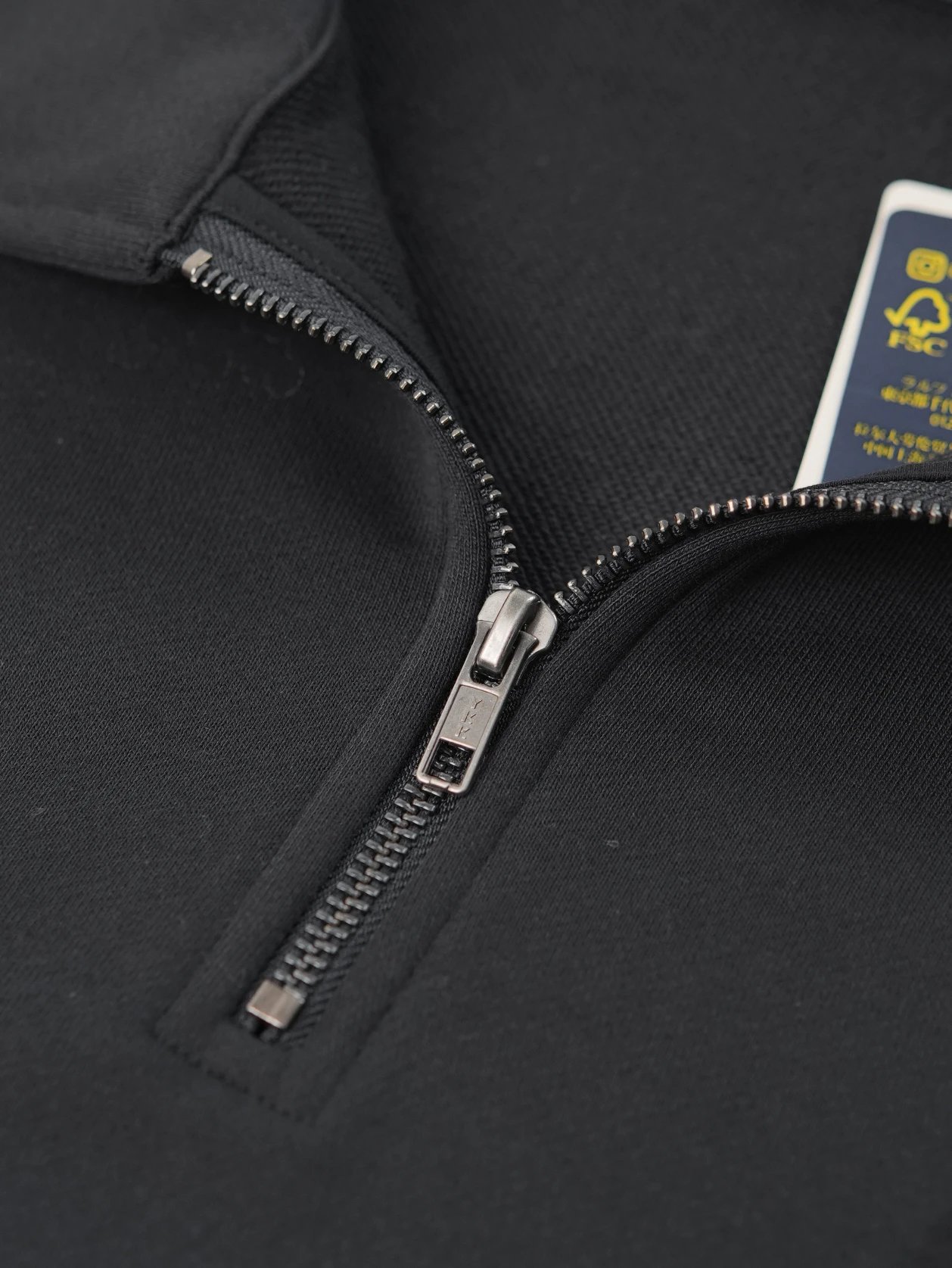 Item ID 8091 raff SS25 Solid color pullover embroidered peak collar long-sleeved sw