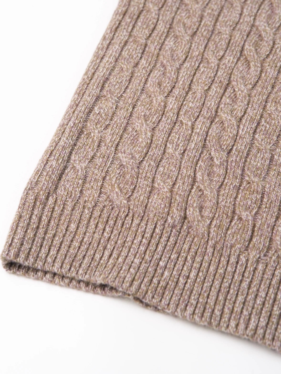 Item ID 8262 LP-FW24- _Wool and Cashmere Blended_ Pattern Design Twisted Flower Hal