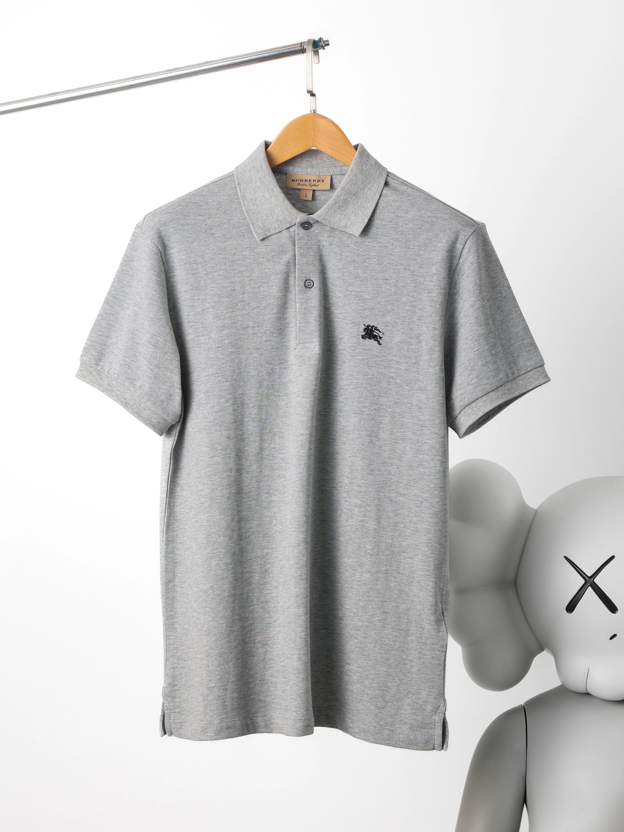 Item ID 8295 Burb3rry-BBR-2021ss- Classic - Plaid collar polo short sleeves - Small