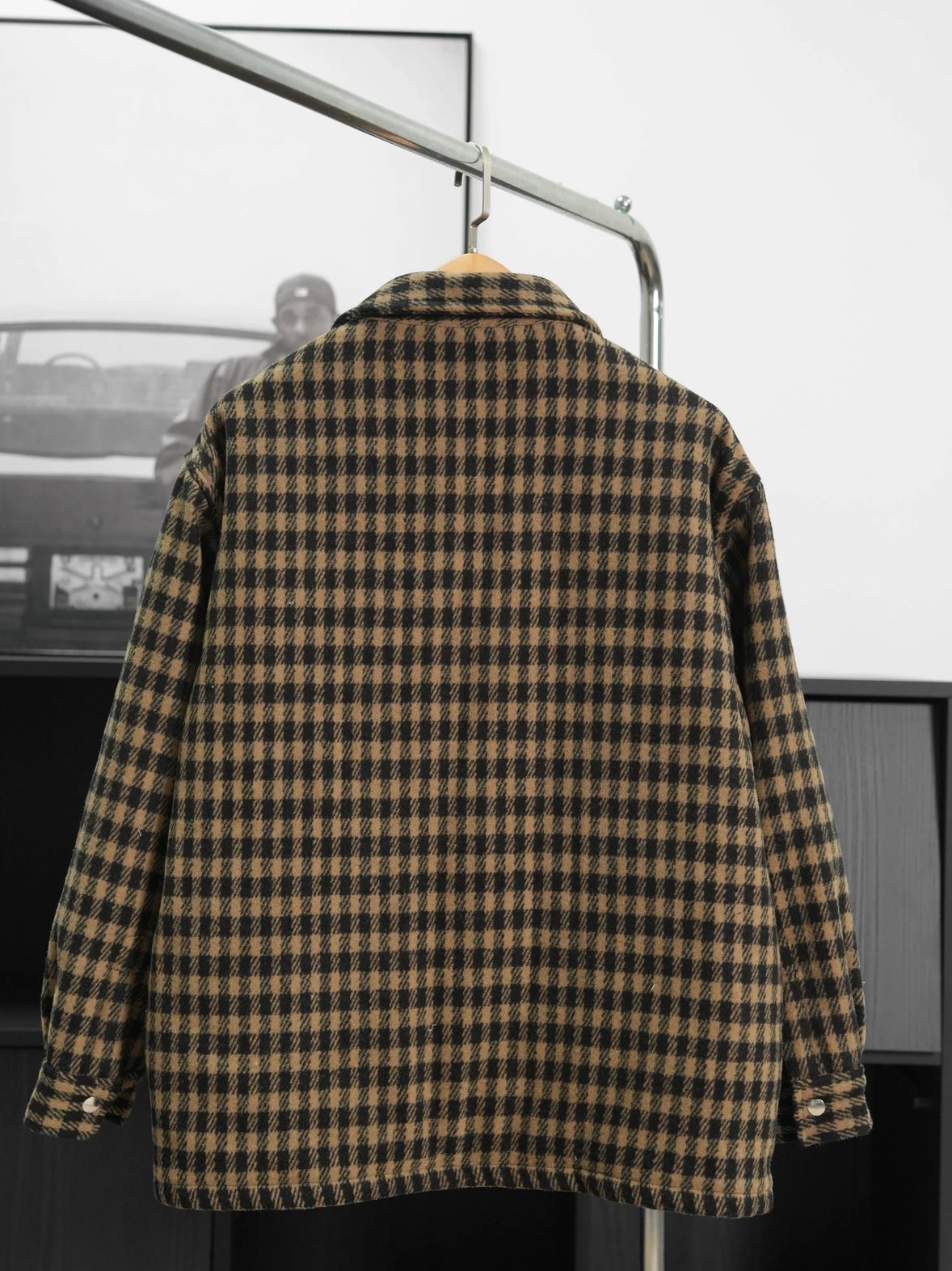 Item ID 8109 CL Celine -SS25-“90% wool blend ”“100% Plaid counterpoint ” Plaid sing