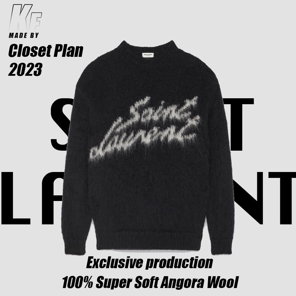 【100% mohair】YthtSthtLtht kthtnit sweater