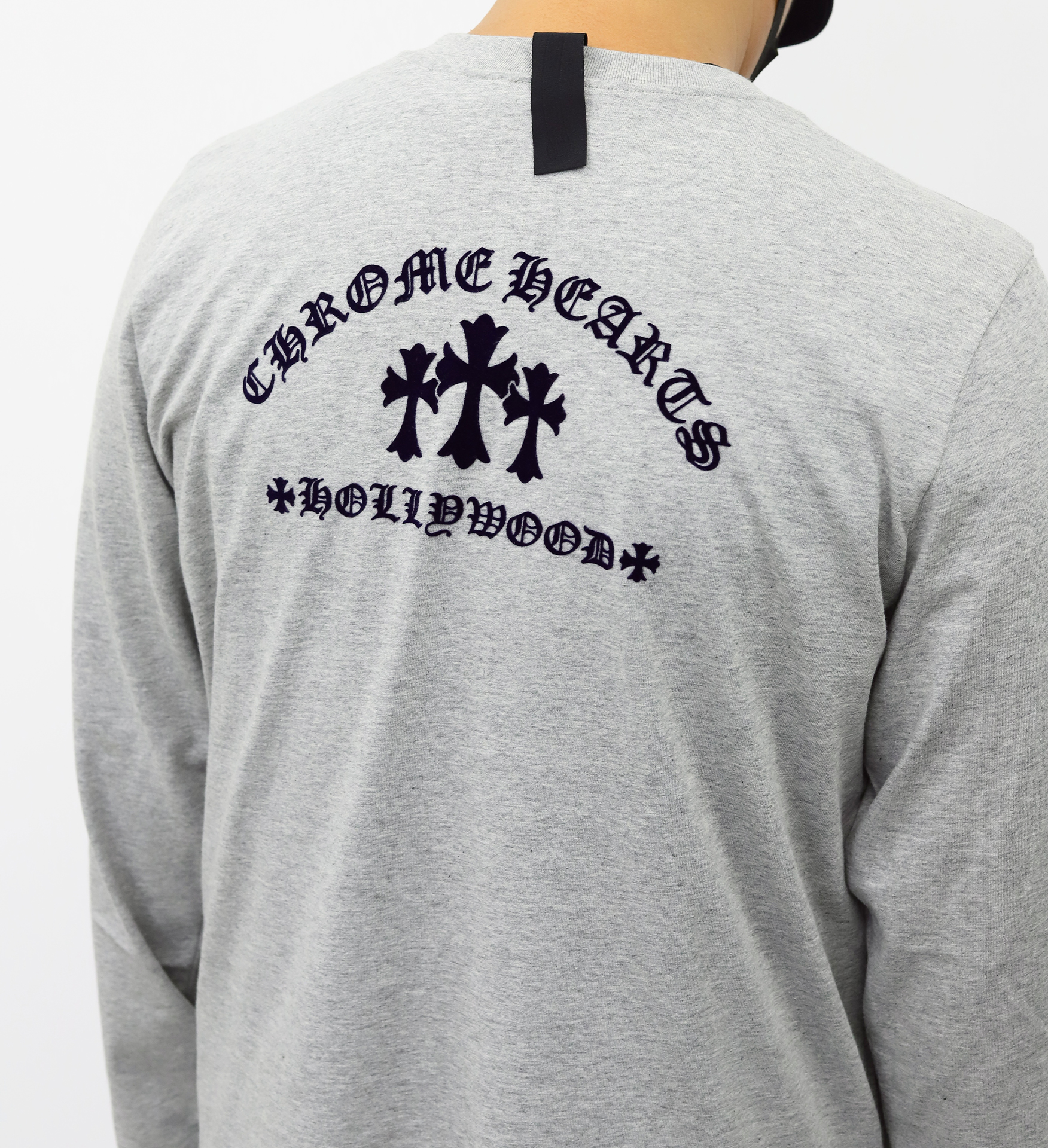 克罗心十字长袖 灰色