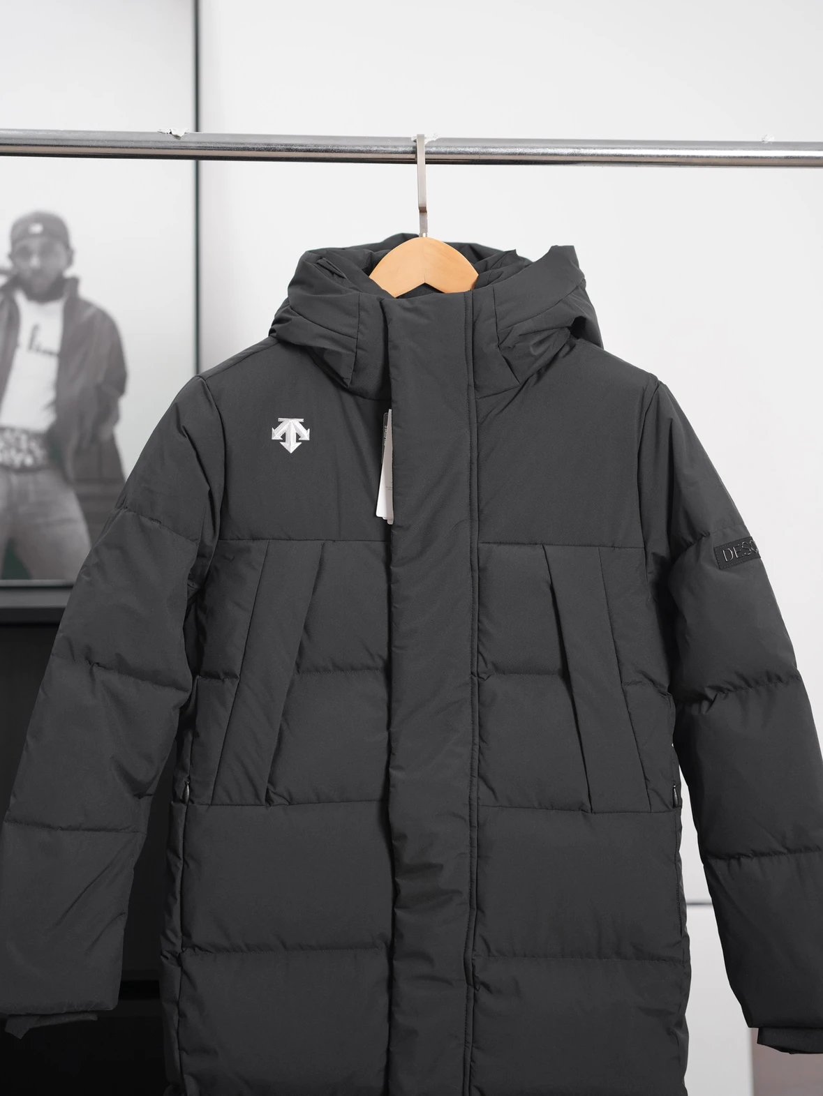 Item ID 8134 SKI-STYLE series -“ correct 3M Printed coating ” long commuter down ja