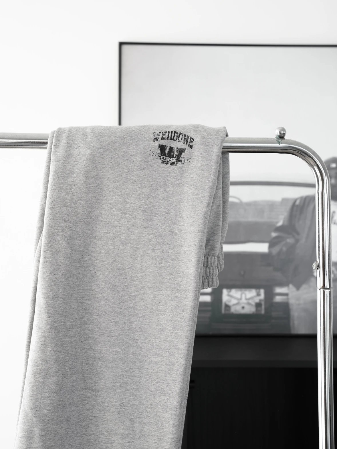 Item ID 8360 WE11DONE-“ Custom dyed gray fabric ” Early autumn college element loos