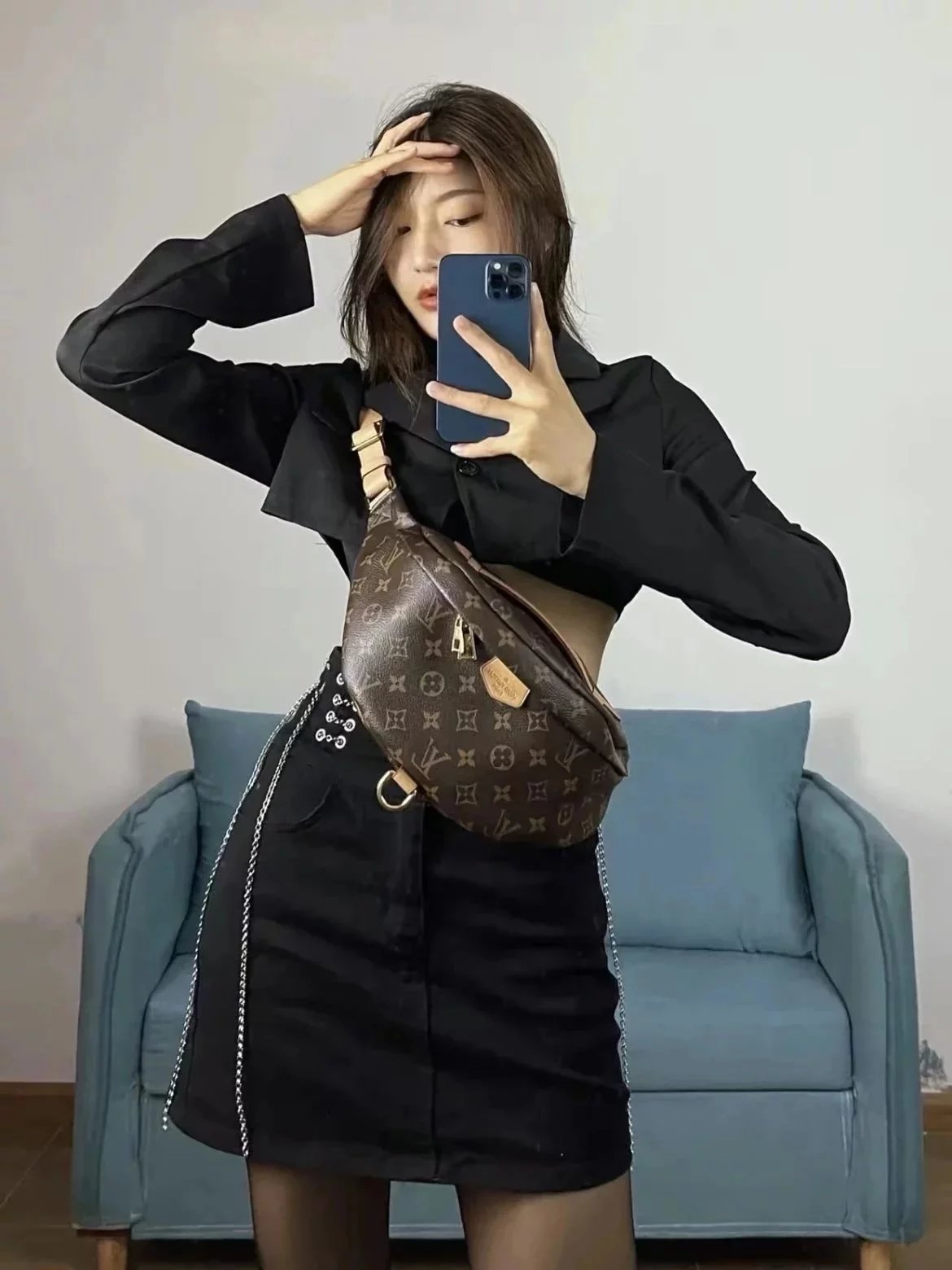 Item ID 8441 Advanced customization -bumbag- Classic presbyopia - shoulder chest ba