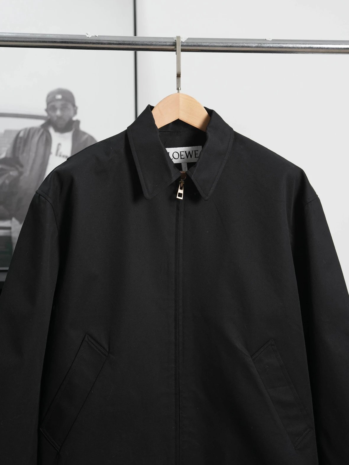 Item ID 8033 L0EWE-SS26-“ Imported leather ”“ Combed cotton twill ” Solid color