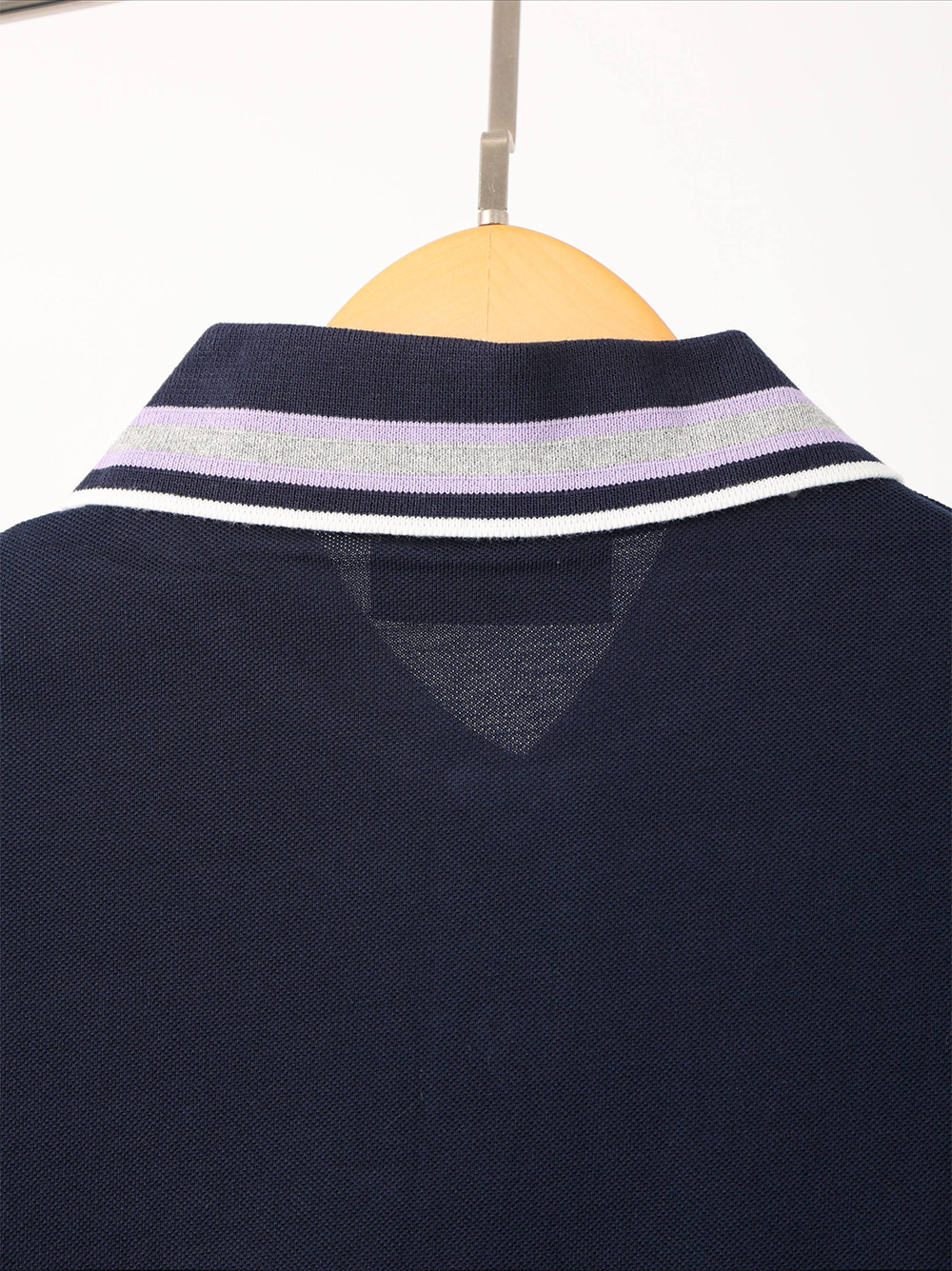 Item ID 8313 GUCC1-GC-2024Ss-Basic striped collar polo shirt - High setting bead co