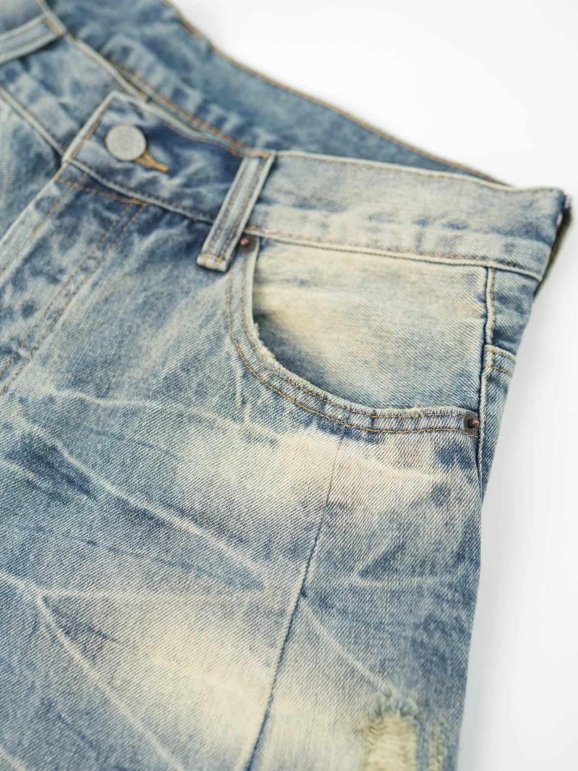 Item ID 8337 Acne Studios-FW252006m _Heavy duty Washed_ Loose Low Waist Wide Leg Cu