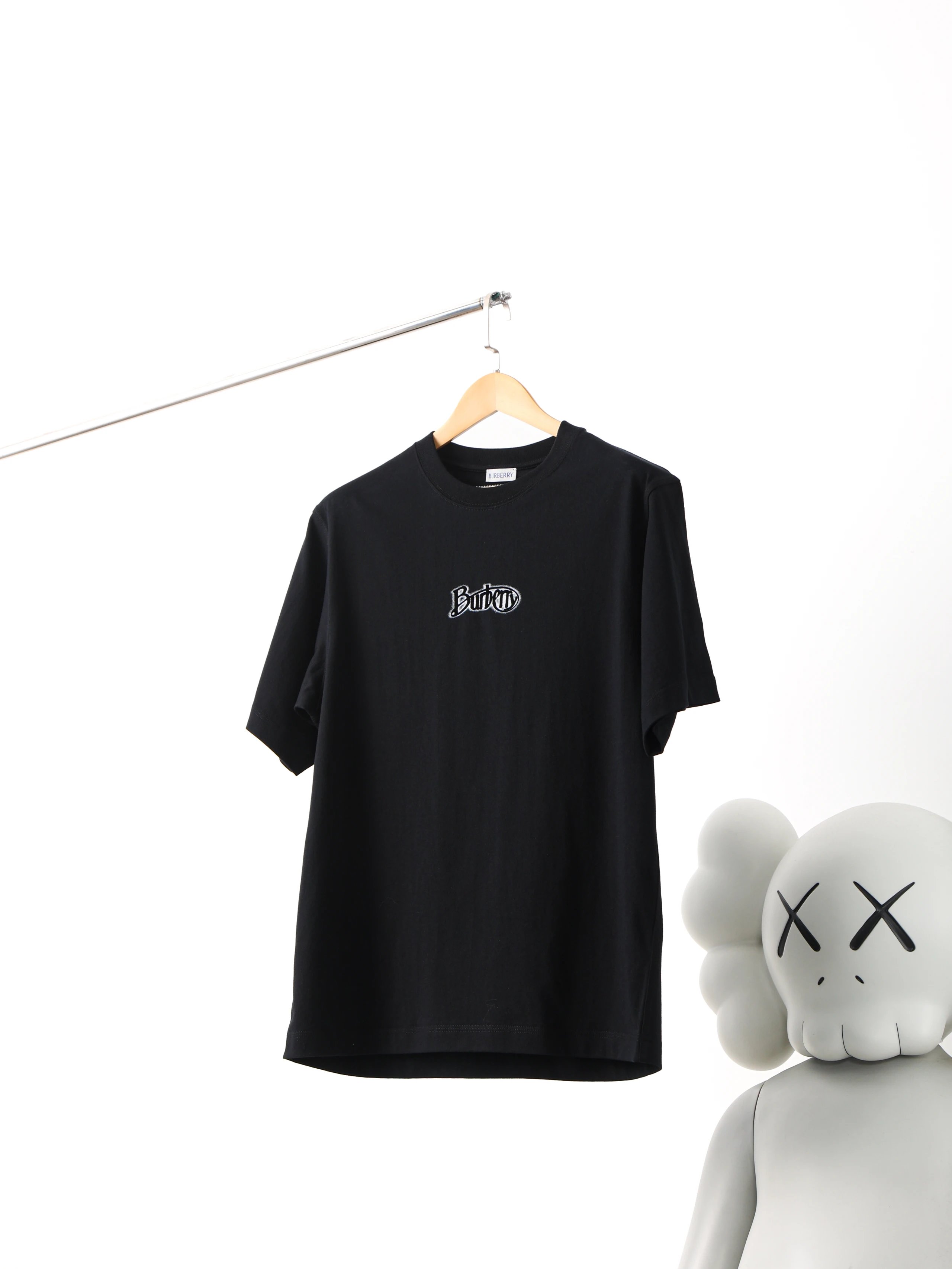 Item ID 8299 Burberrv-2024SS - Plush Silicone Printed Short Sleeve - Basic - Cotton