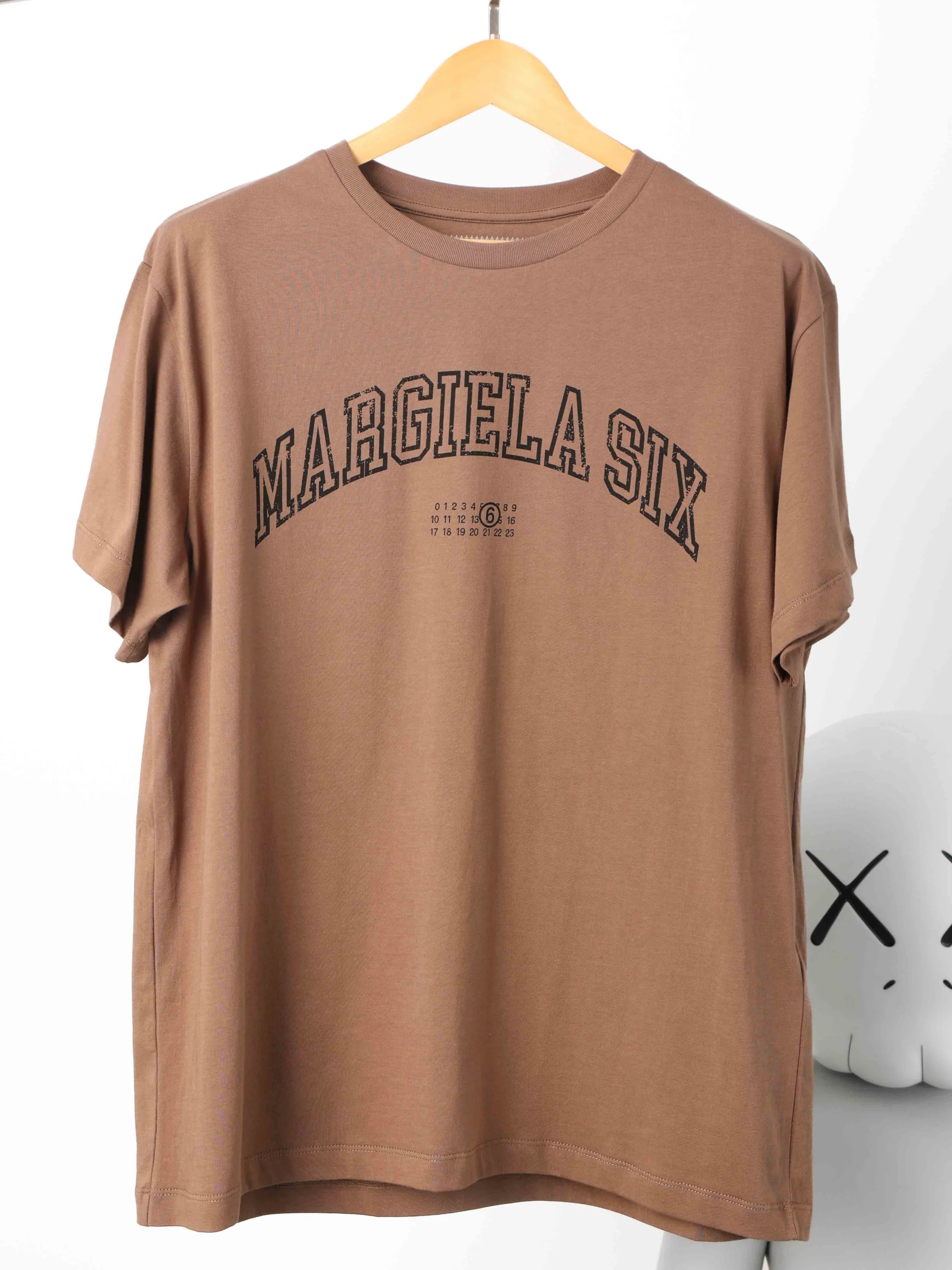 Item ID 8325 Magira SS25-6 printed straight tube round neck short sleeved shirt _fi