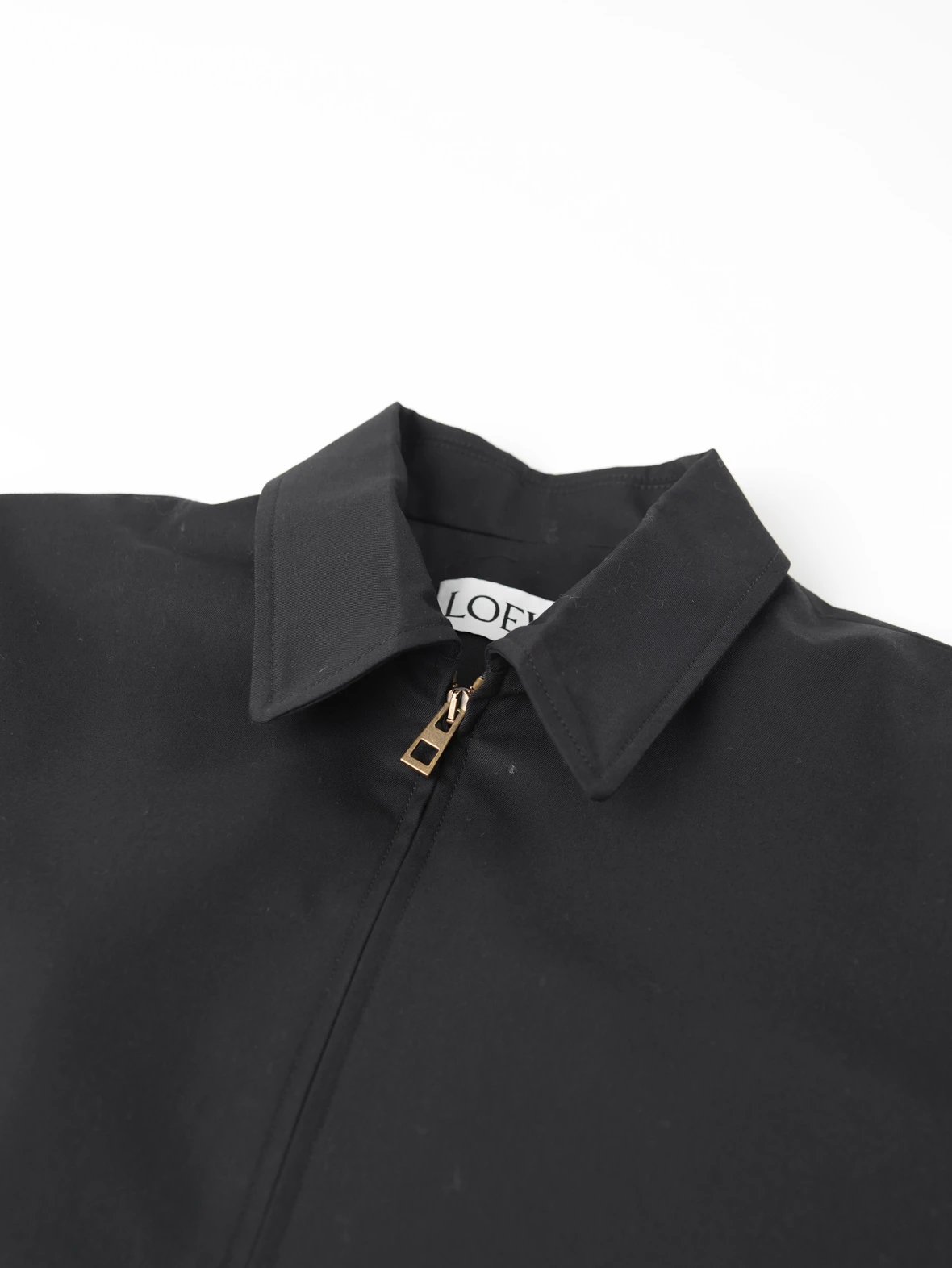 Item ID 8033 L0EWE-SS26-“ Imported leather ”“ Combed cotton twill ” Solid color