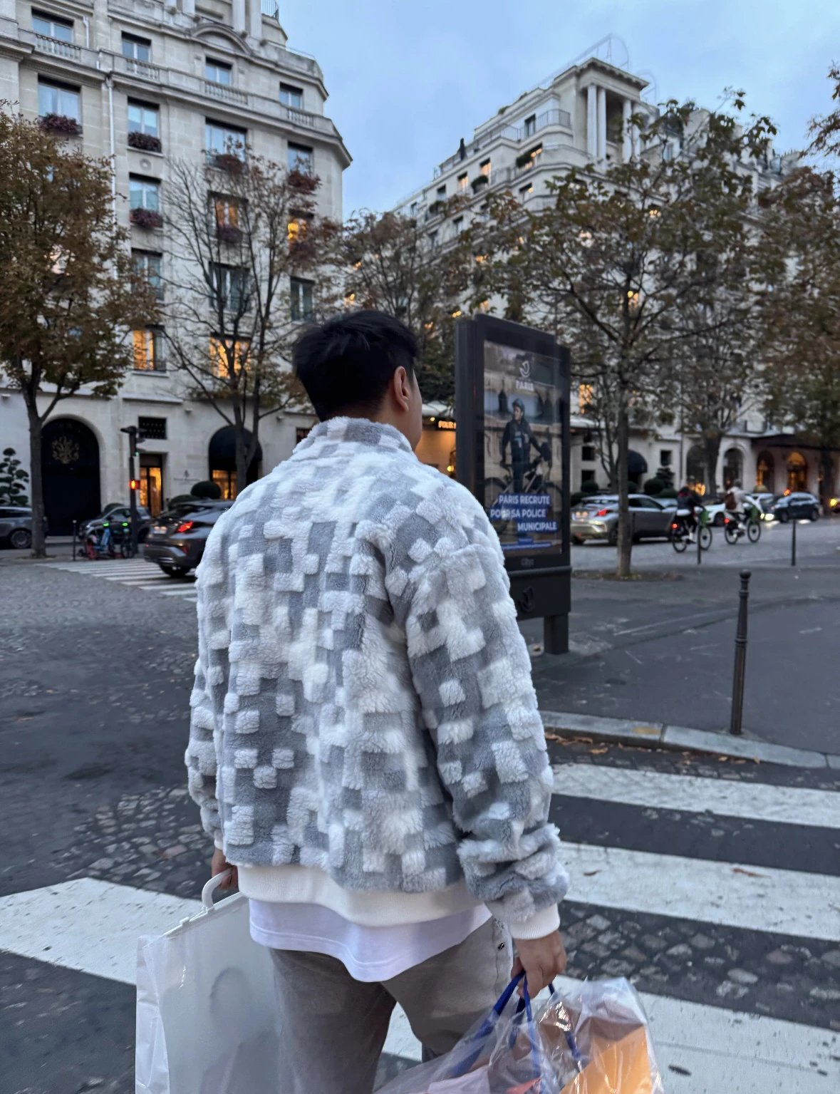 Item ID 8057 SKI Ski series “ Multi-color dyeing ”“ Exclusive counterpoint details