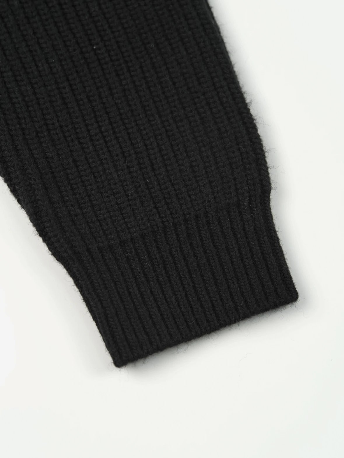 Item ID 8255 CEL1NE- ribbing “ wool blend ” turtleneck long sleeve sweater - Same s
