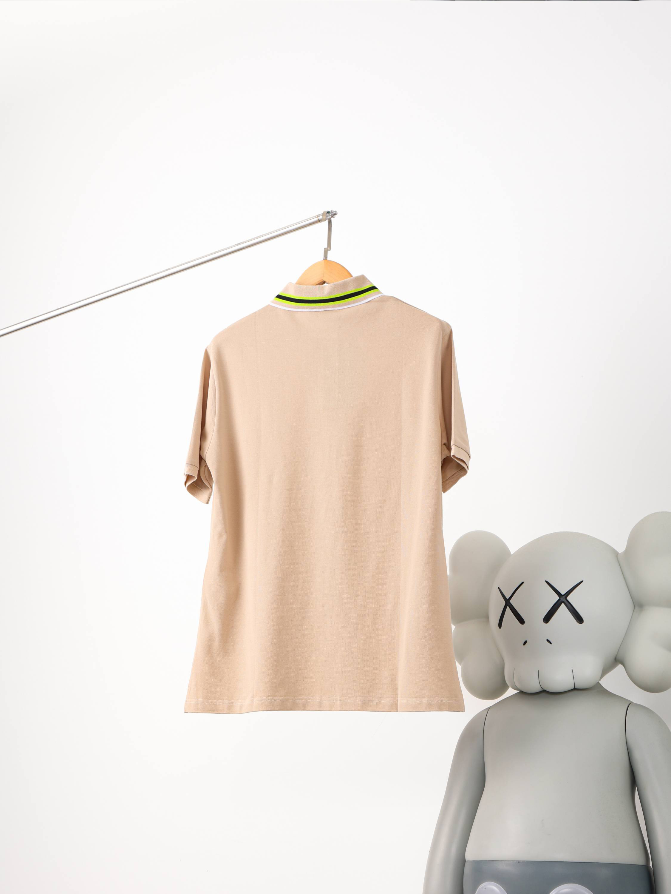 Item ID 8201 GUCC1-GC-2024ss- Basic striped lapel polo shirt - Haute piqué cotton f