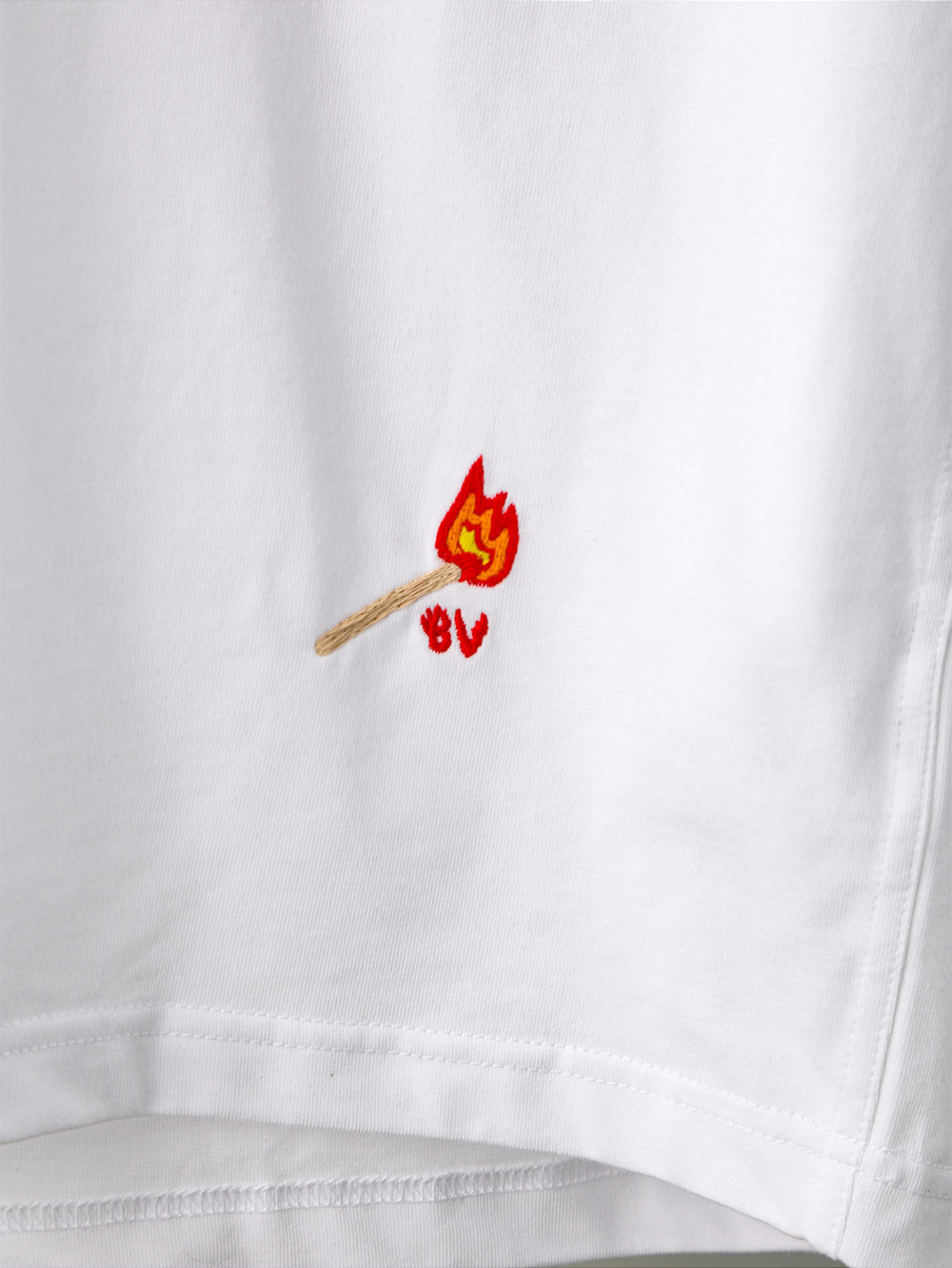 Item ID 8294 Bottega-Venet@-BV-2025ss- Small match pattern embroidered short sleeve