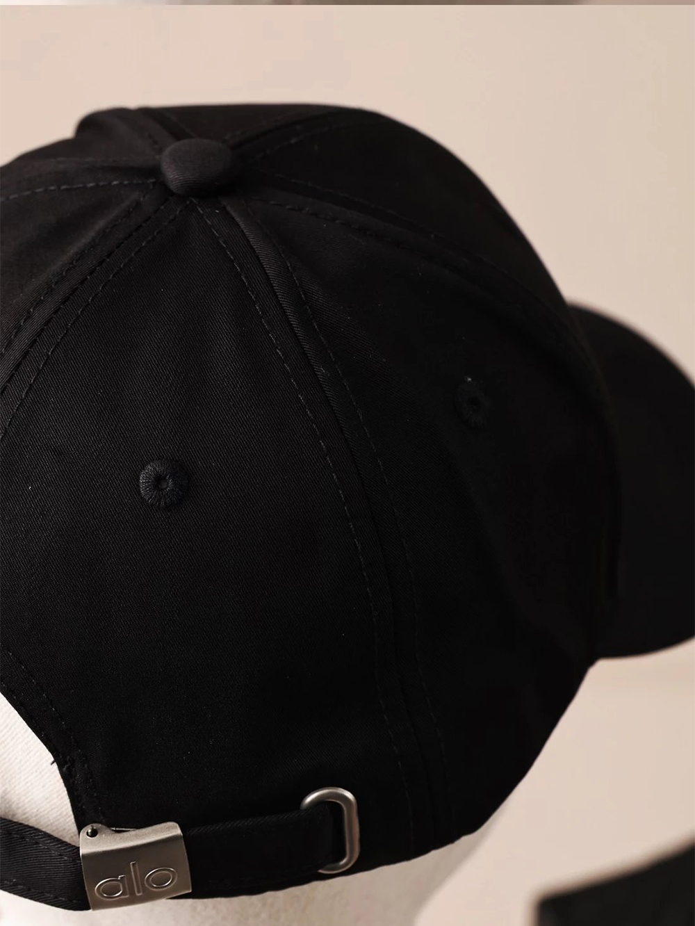 Item ID 8416 Alo-yoga-OFF-DUTY-CAP- cotton peaked cap - Commuting curved brim peake