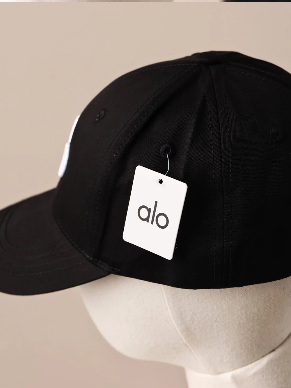 Item ID 8416 Alo-yoga-OFF-DUTY-CAP- cotton peaked cap - Commuting curved brim peake