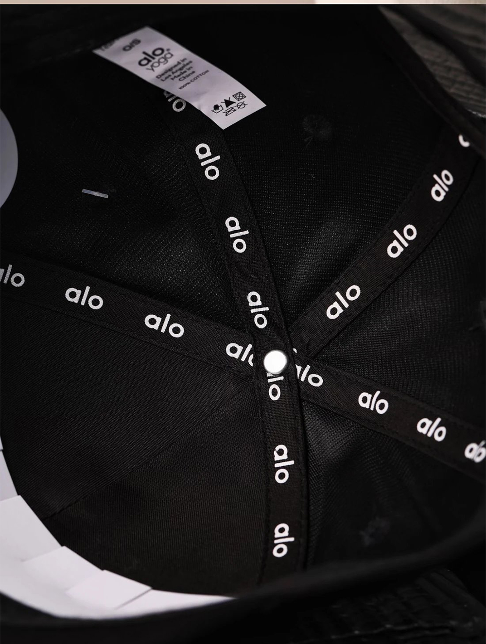 Item ID 8416 Alo-yoga-OFF-DUTY-CAP- cotton peaked cap - Commuting curved brim peake