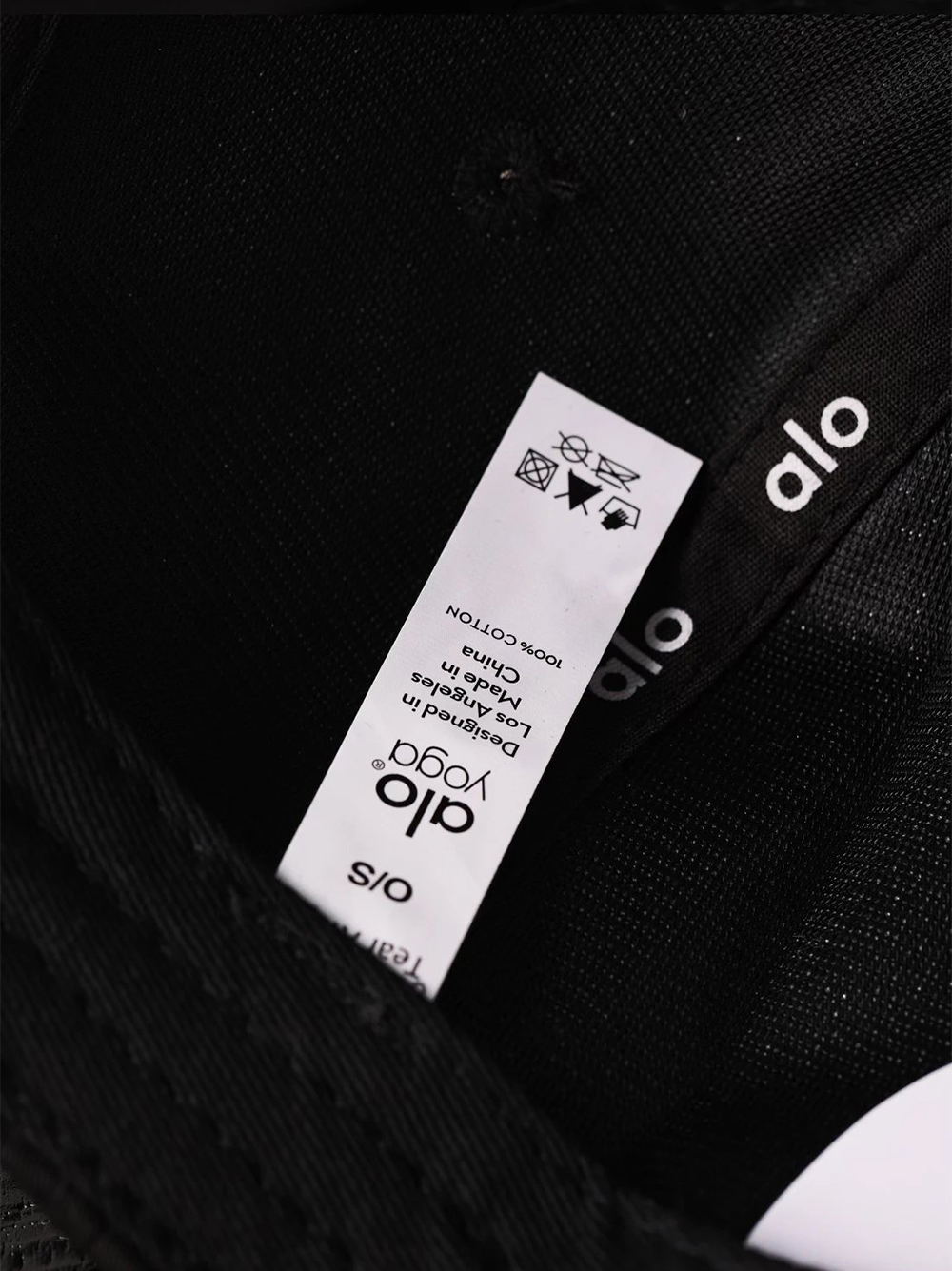 Item ID 8416 Alo-yoga-OFF-DUTY-CAP- cotton peaked cap - Commuting curved brim peake