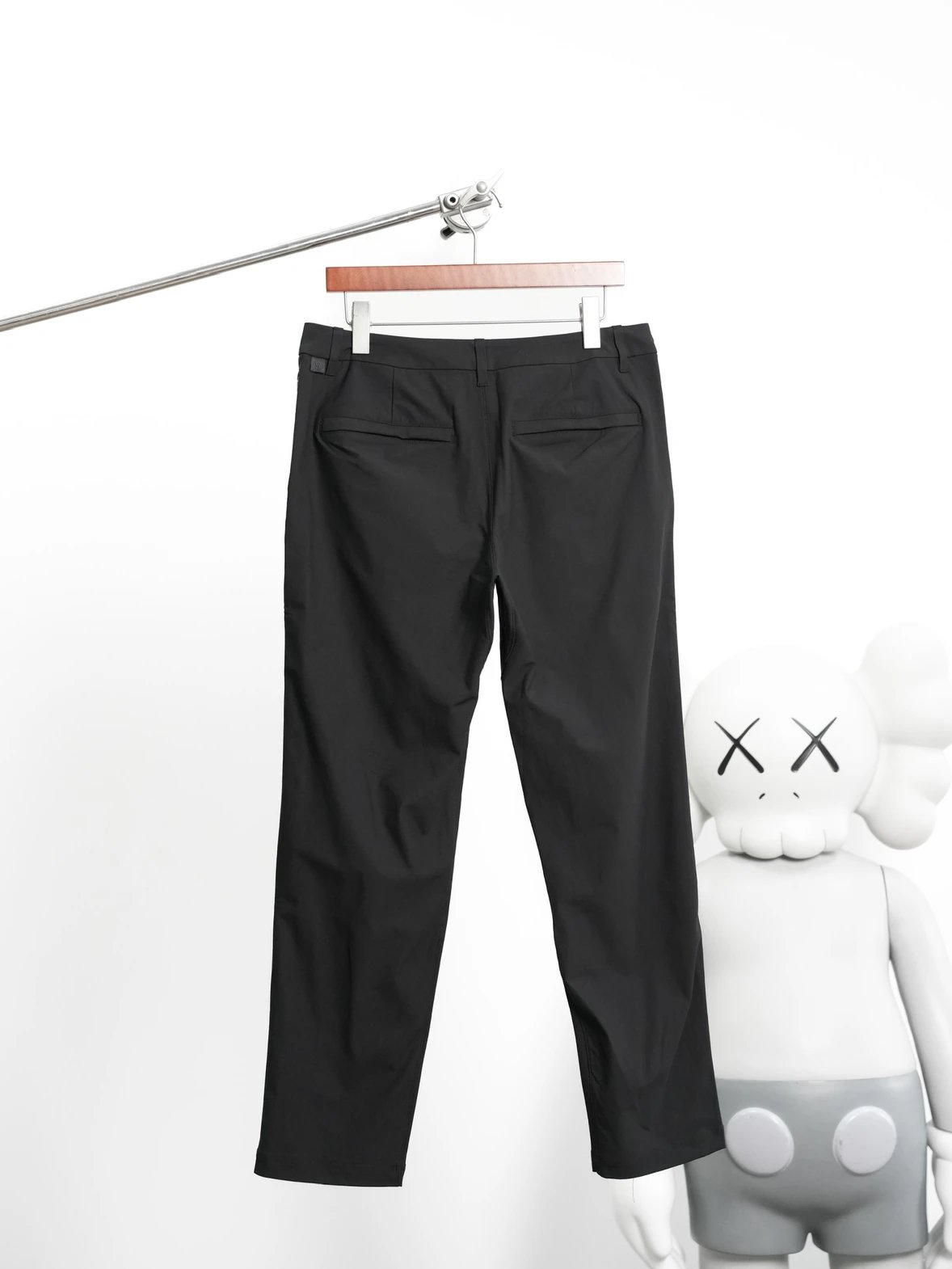 Item ID 8352 Lulu ABC Series solid color trousers - elastic waist casual pants - bl