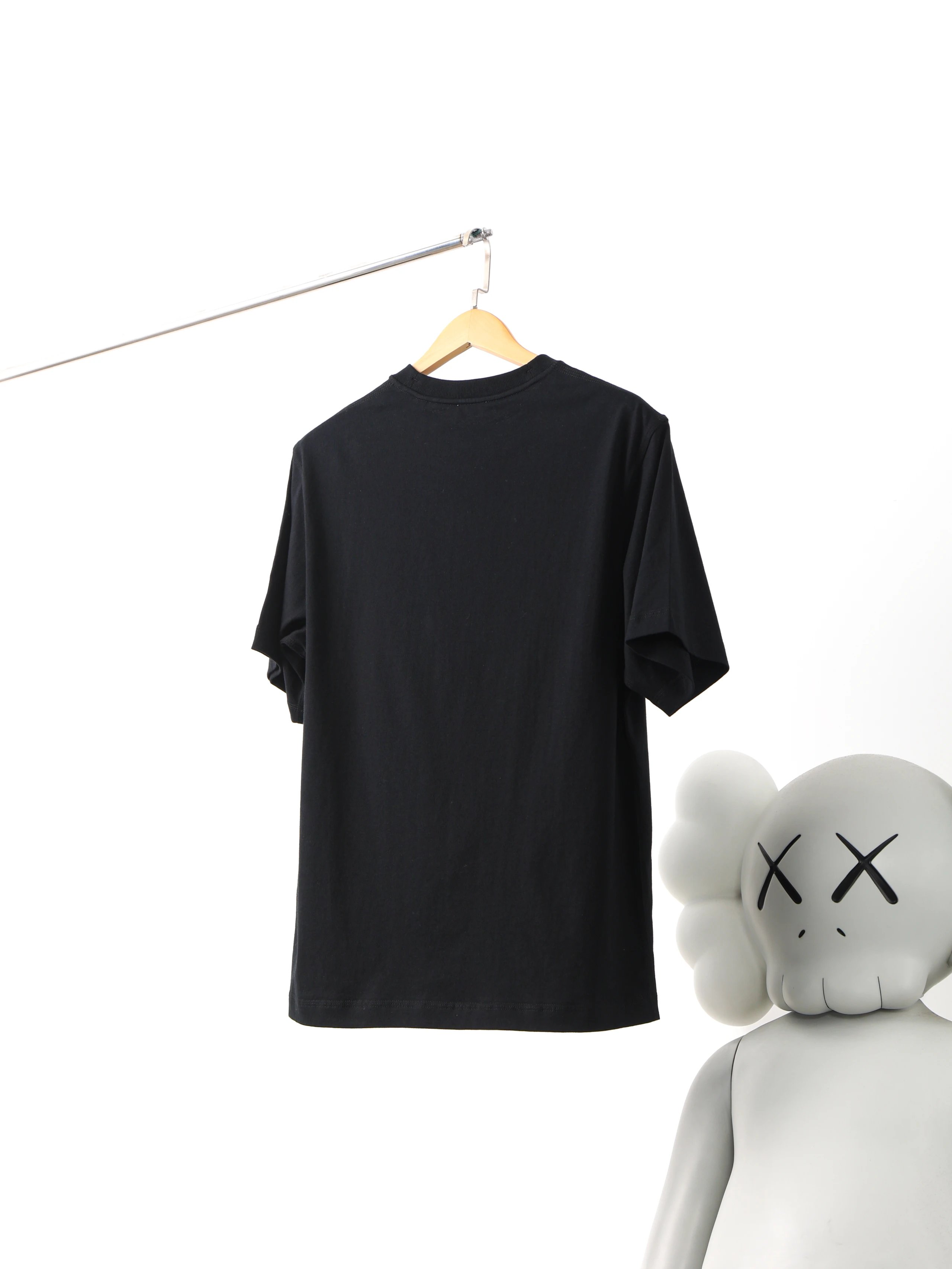 Item ID 8299 Burberrv-2024SS - Plush Silicone Printed Short Sleeve - Basic - Cotton