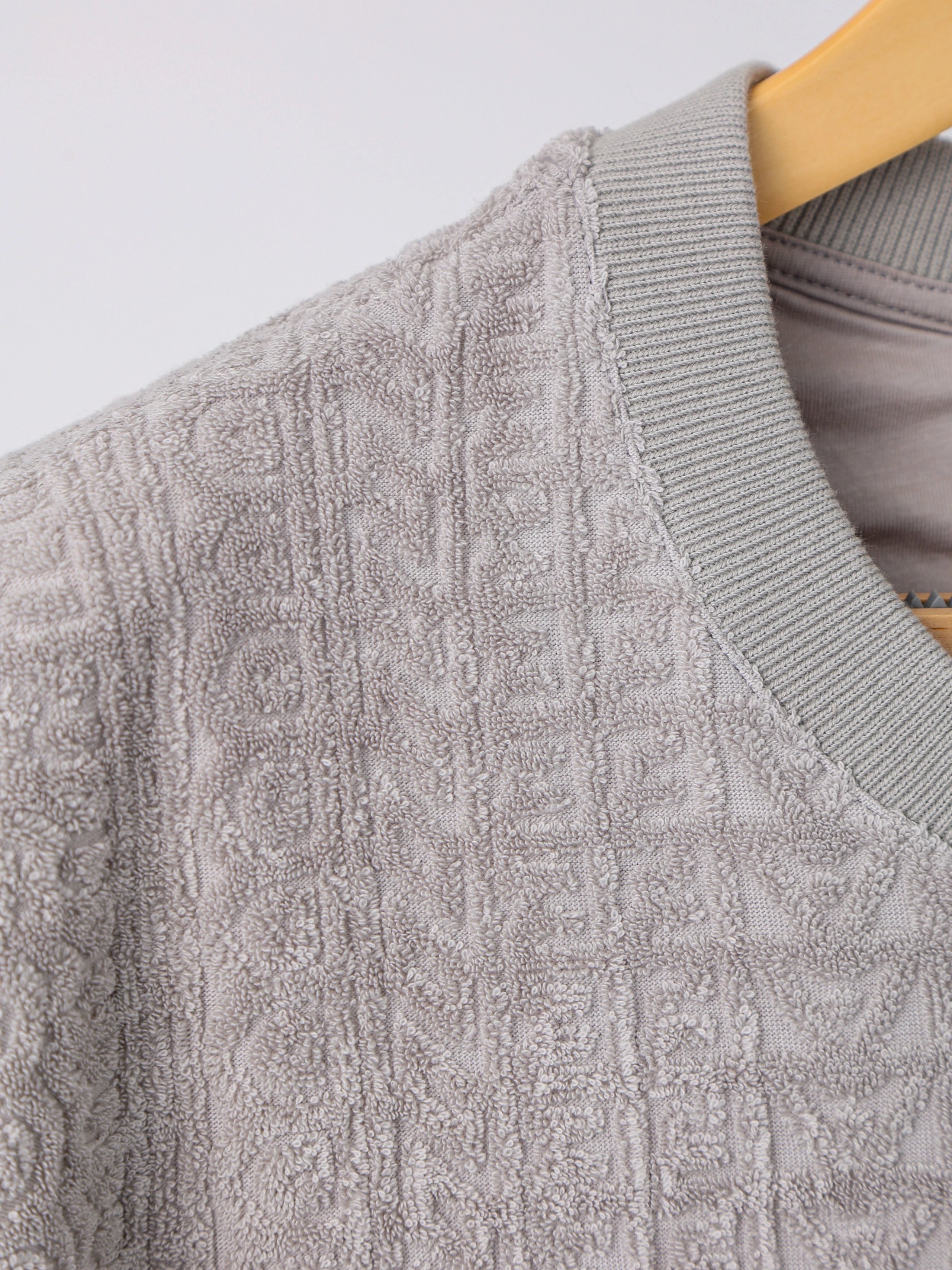 Item ID 8311 Fend1- Fendi -2023ss- Allover printed jacquard terry short sleeves -10