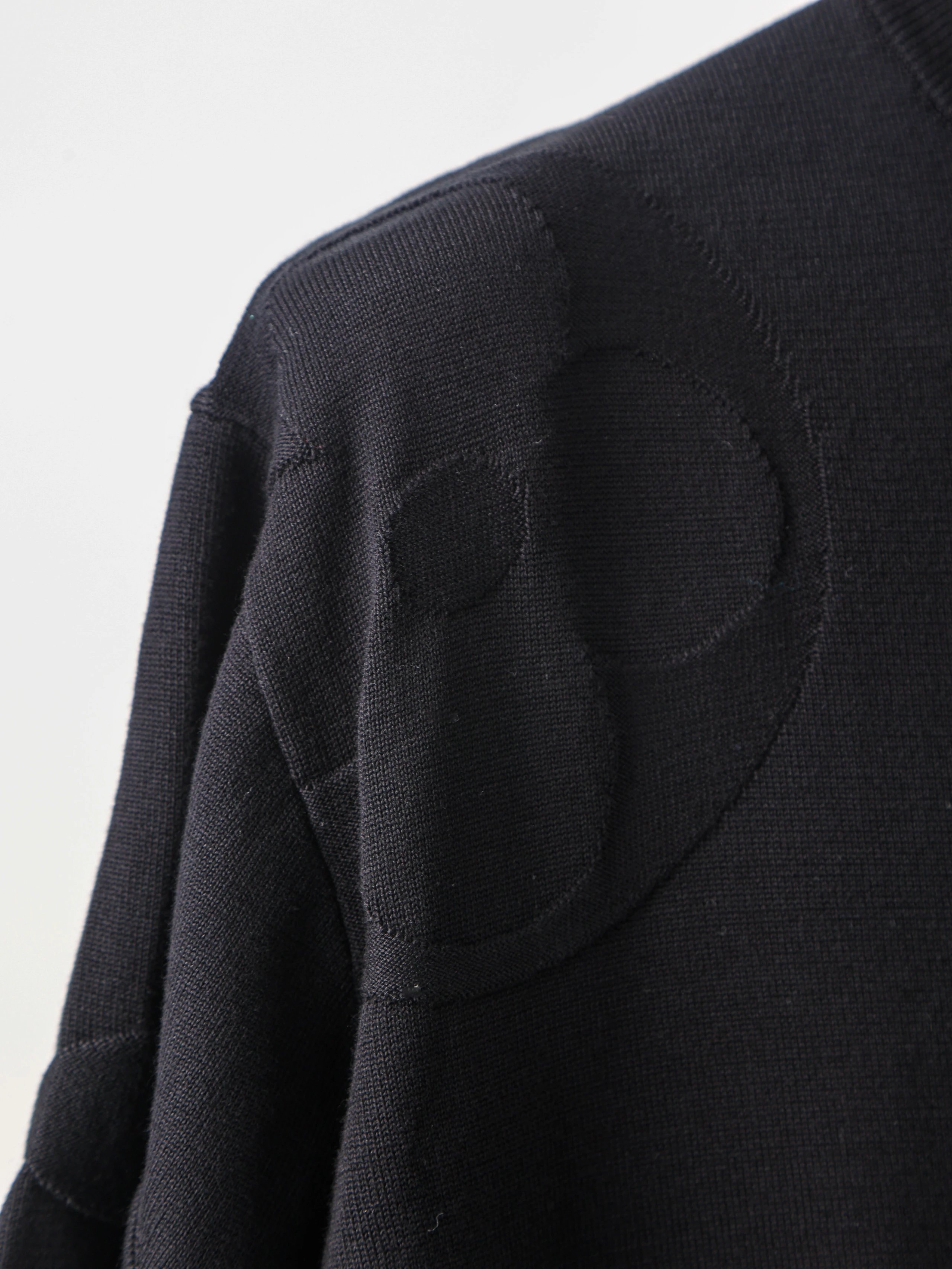 Item ID 8271 Advanced customization -2024ss- Large relief presbyopic knitted short