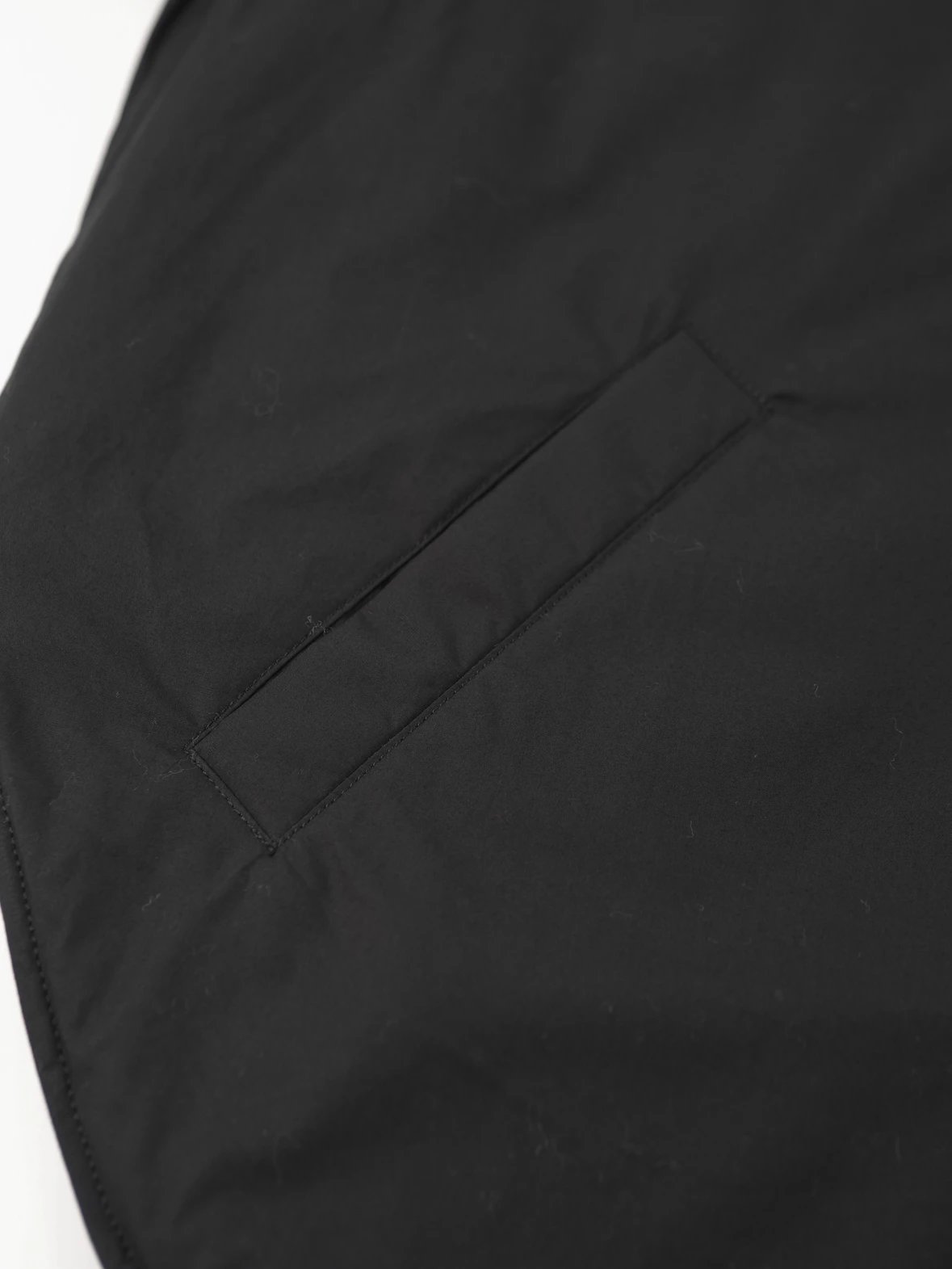 Item ID 8006 Acne Studios FW25 _Sparkling Silk Satin_ Embroidered Logo Collar Loose