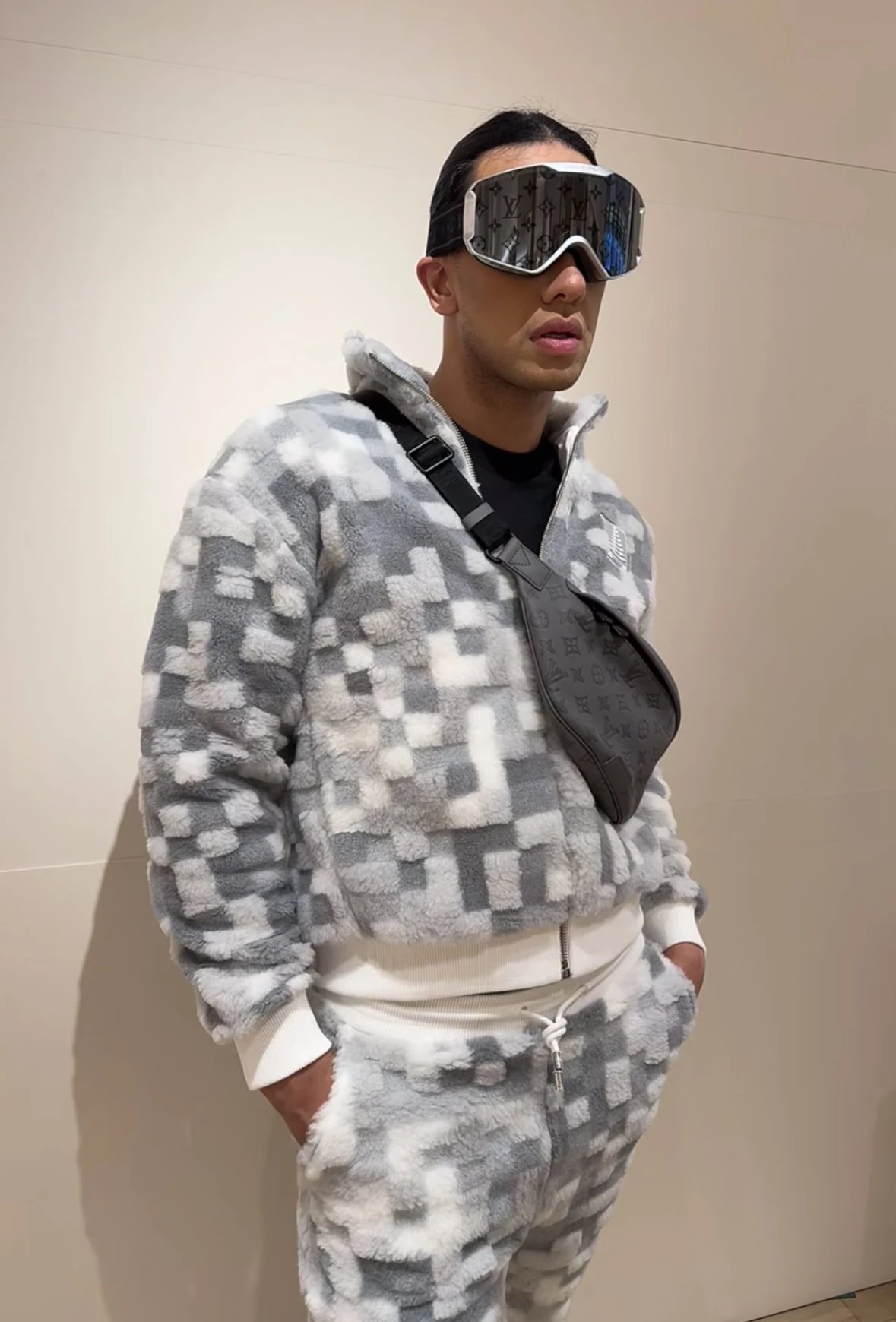 Item ID 8057 SKI Ski series “ Multi-color dyeing ”“ Exclusive counterpoint details