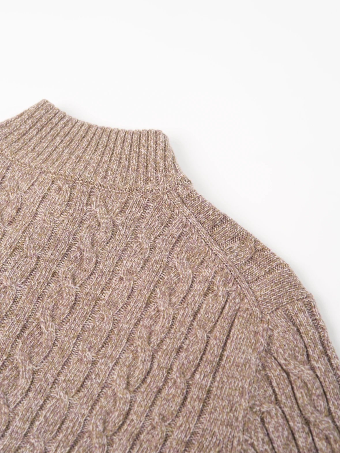 Item ID 8262 LP-FW24- _Wool and Cashmere Blended_ Pattern Design Twisted Flower Hal