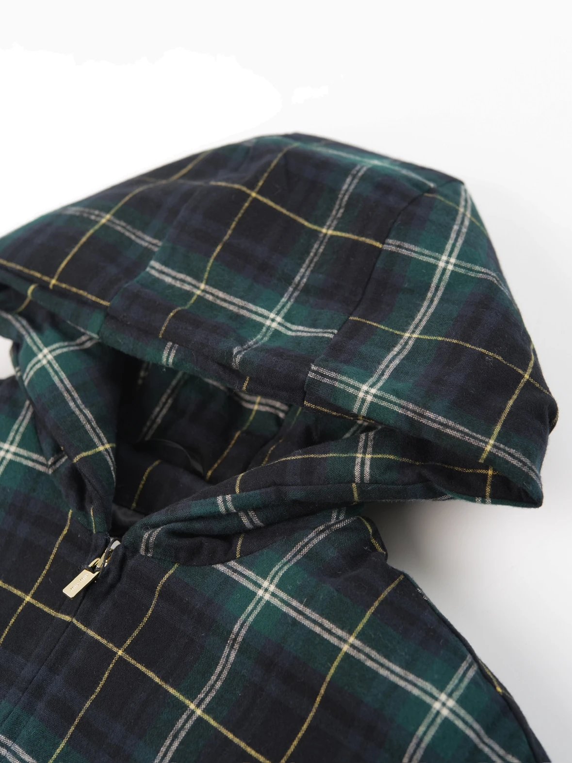 Item ID 8127 M1UM1U Miu Miu plaid cotton coat - Button cuffs patch pocket jacket -