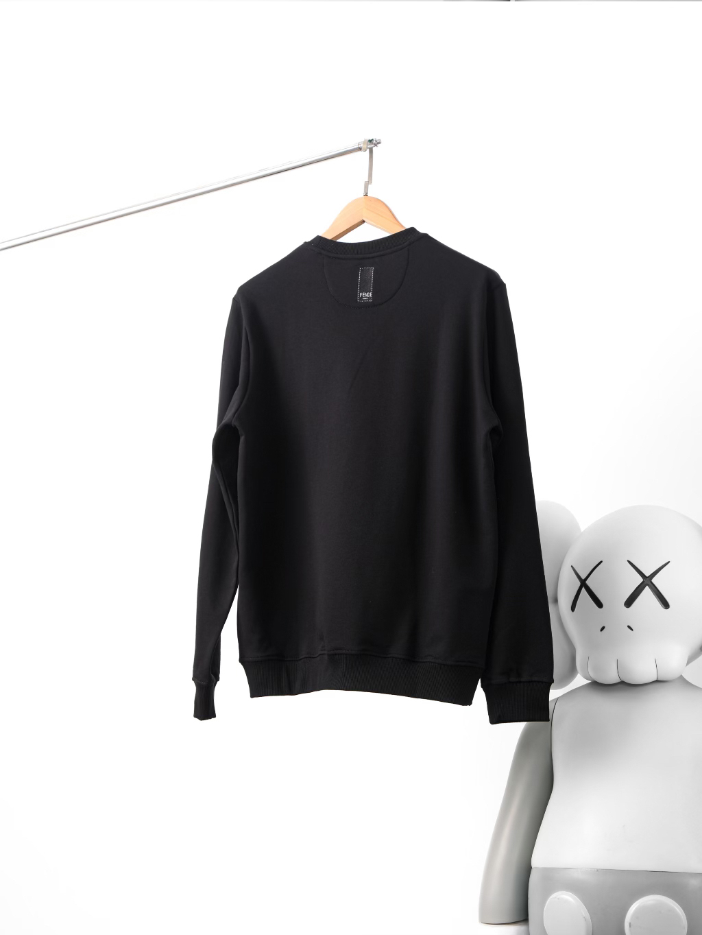 Item ID 8079 Fend1- Fendi -2022ss- Classic crew neck sweatshirt - Fleece design - C