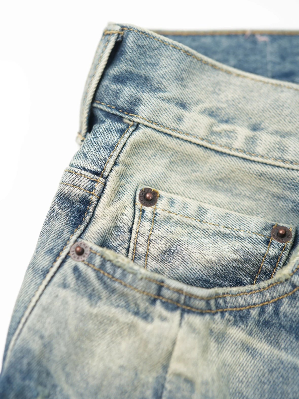 Item ID 8337 Acne Studios-FW252006m _Heavy duty Washed_ Loose Low Waist Wide Leg Cu