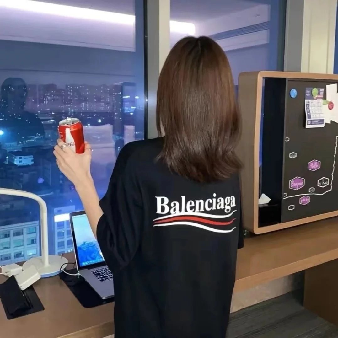 Item ID 8292 BLCG - Cola Embroidery - Short Sleeves - High Weight Short Sleeves - H