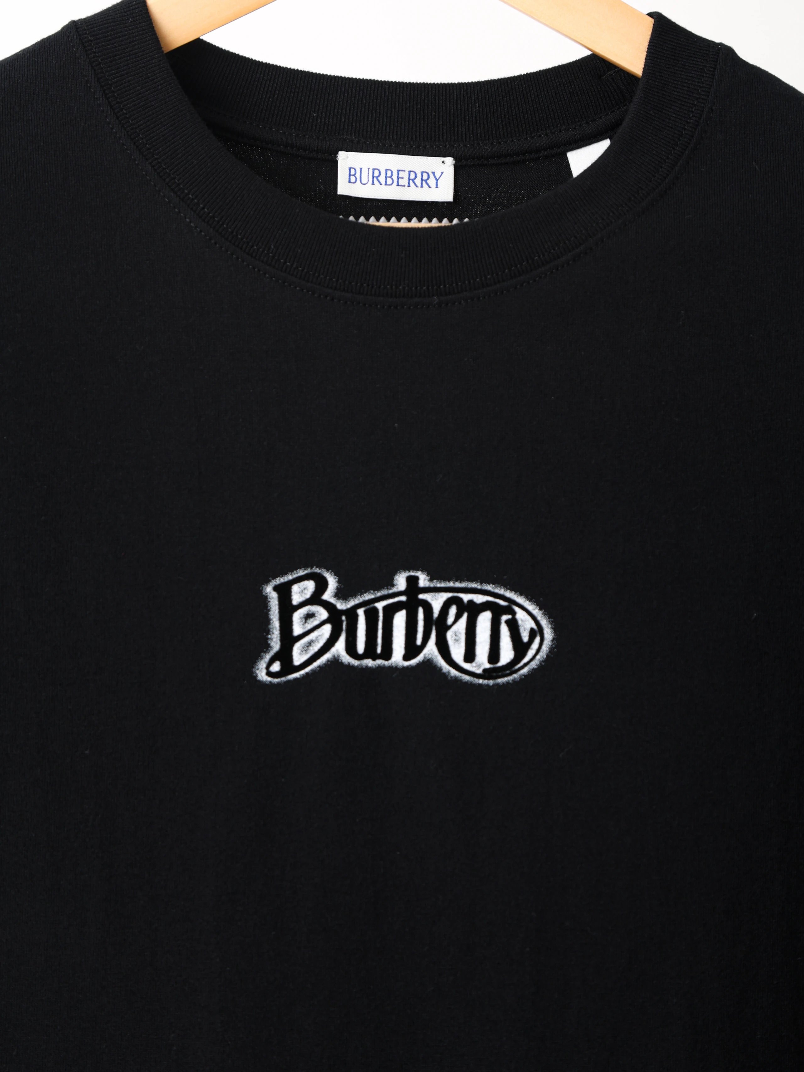 Item ID 8299 Burberrv-2024SS - Plush Silicone Printed Short Sleeve - Basic - Cotton